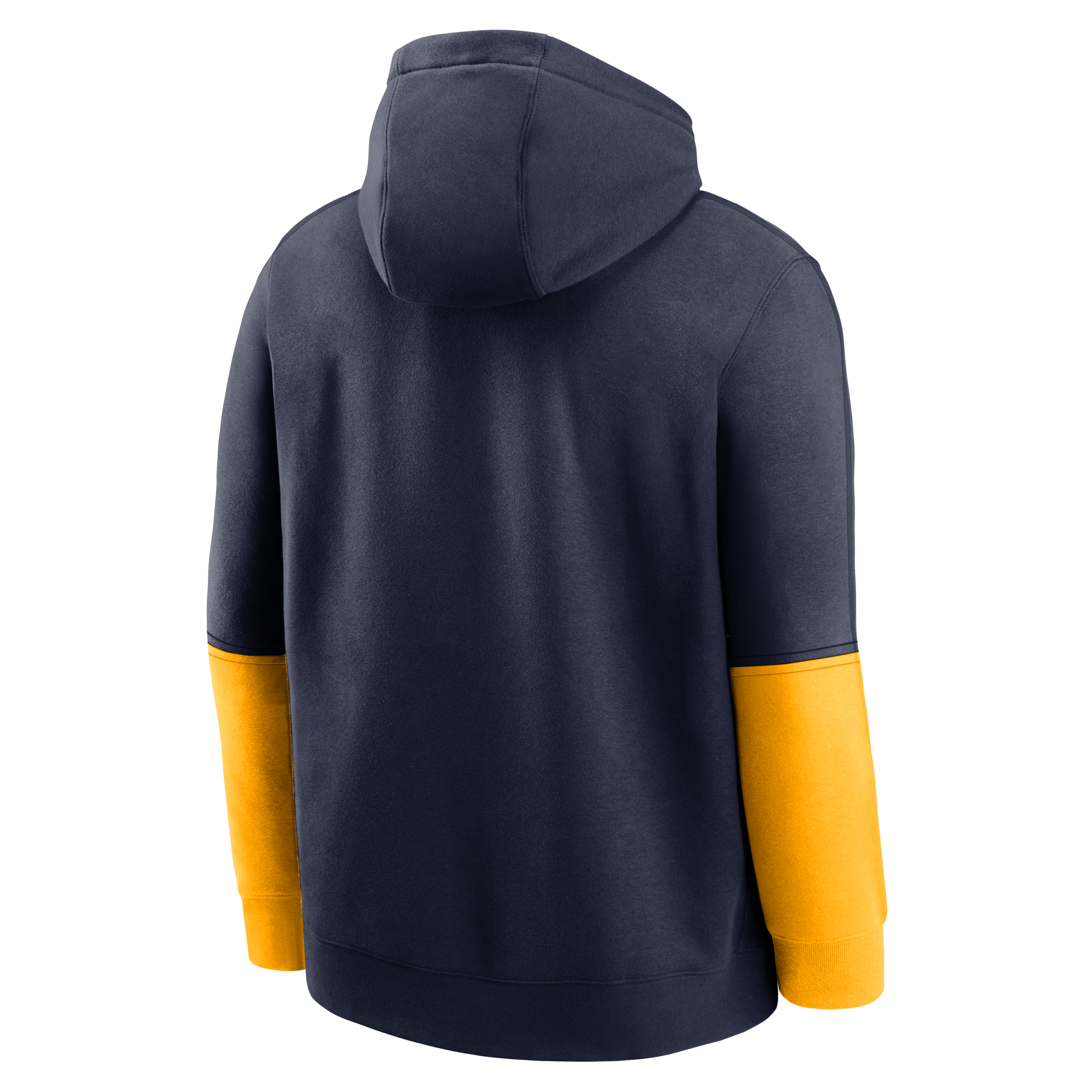 West Virginia Mountaineers Sideline Team Issue Club Men's Nike College Pullover Hoodie