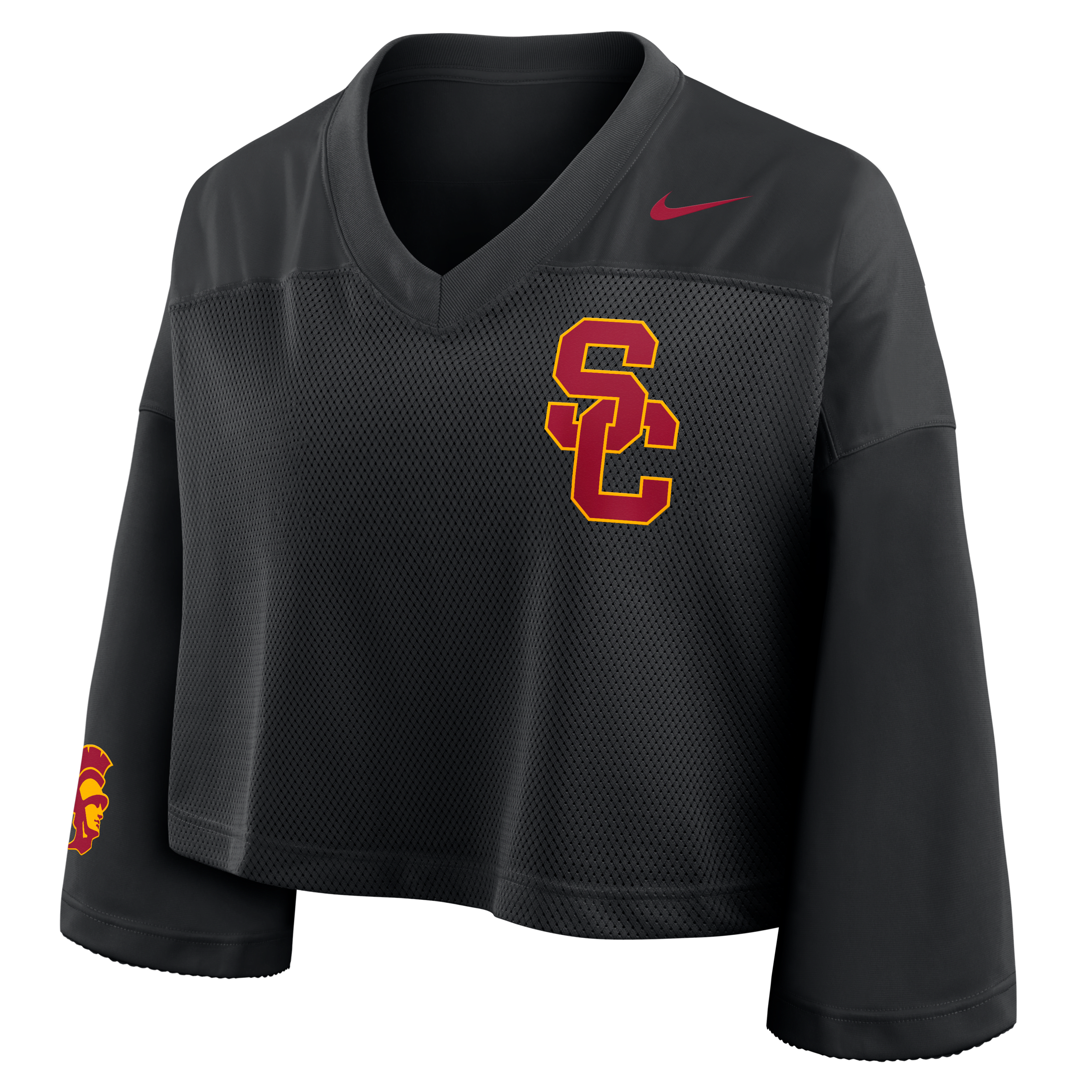 USC Jersey Women's Nike Dri-FIT College Cropped Top