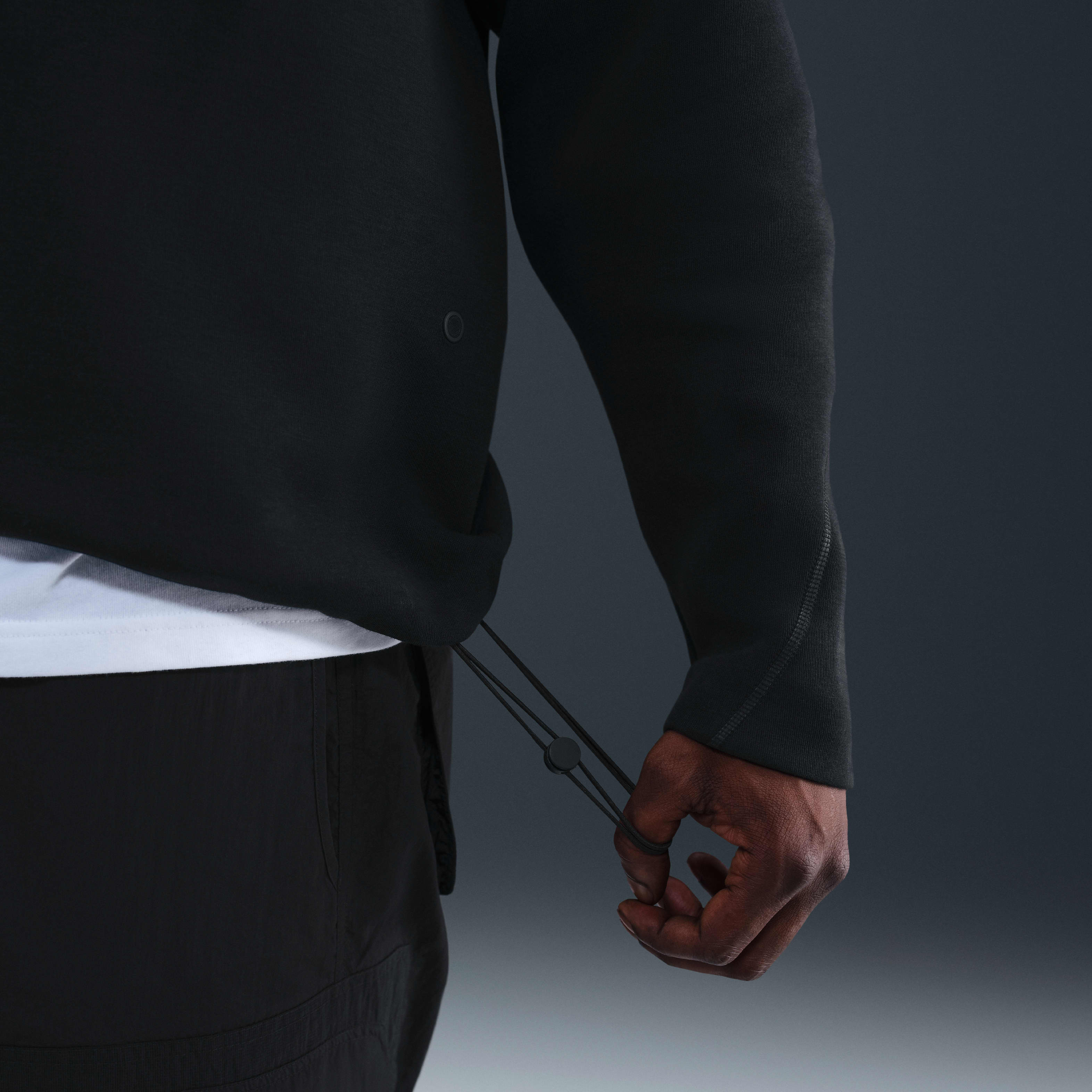 Nike Tech Men's Fleece Crew with Reflective Accents