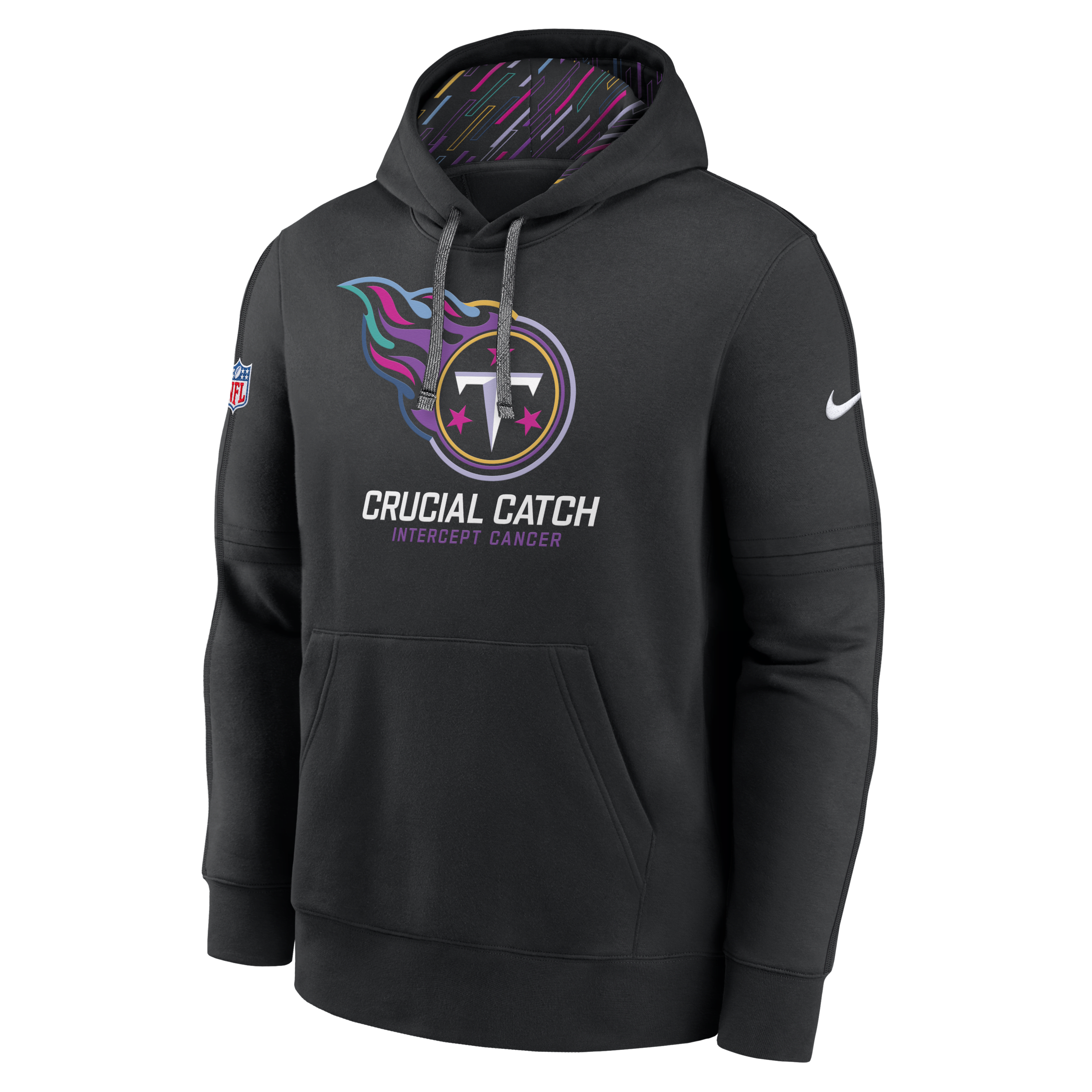 Tennessee Titans Crucial Catch Club Men's Nike NFL Pullover Hoodie