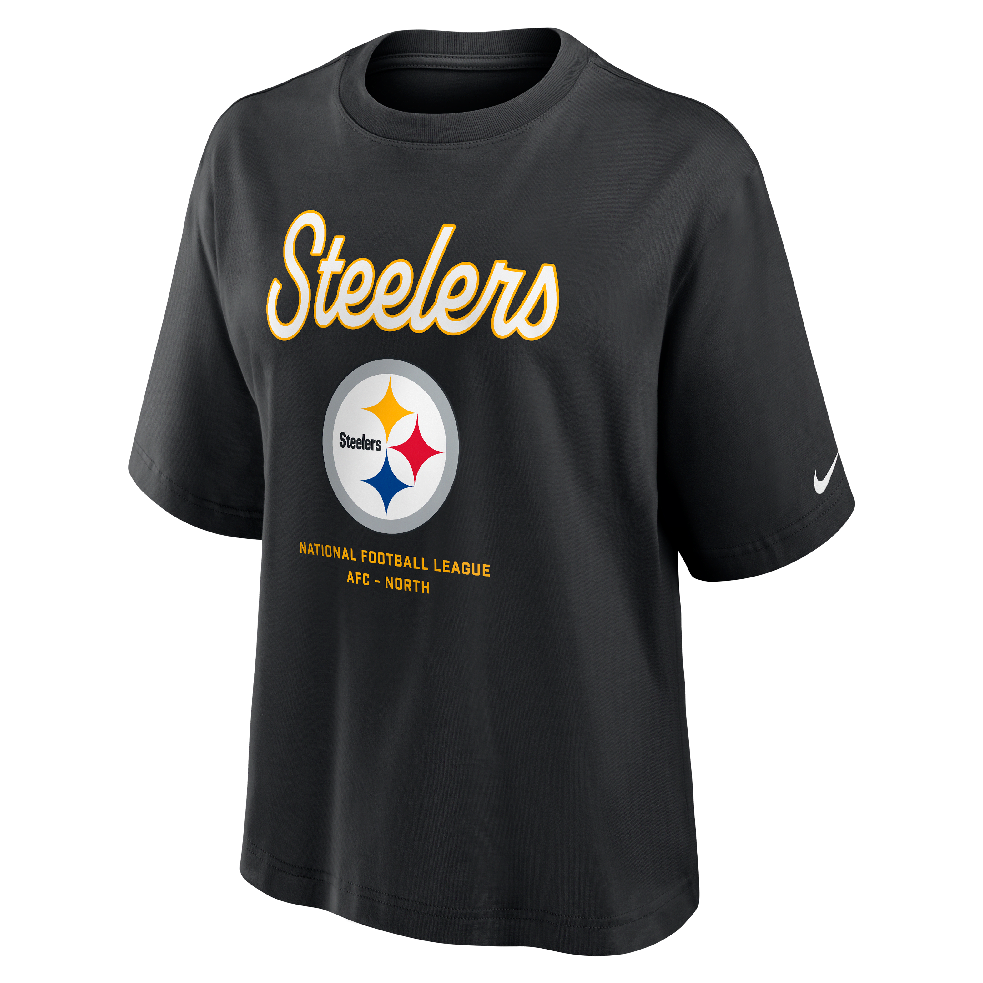 Pittsburgh Steelers Boxy Women's Nike NFL T-Shirt