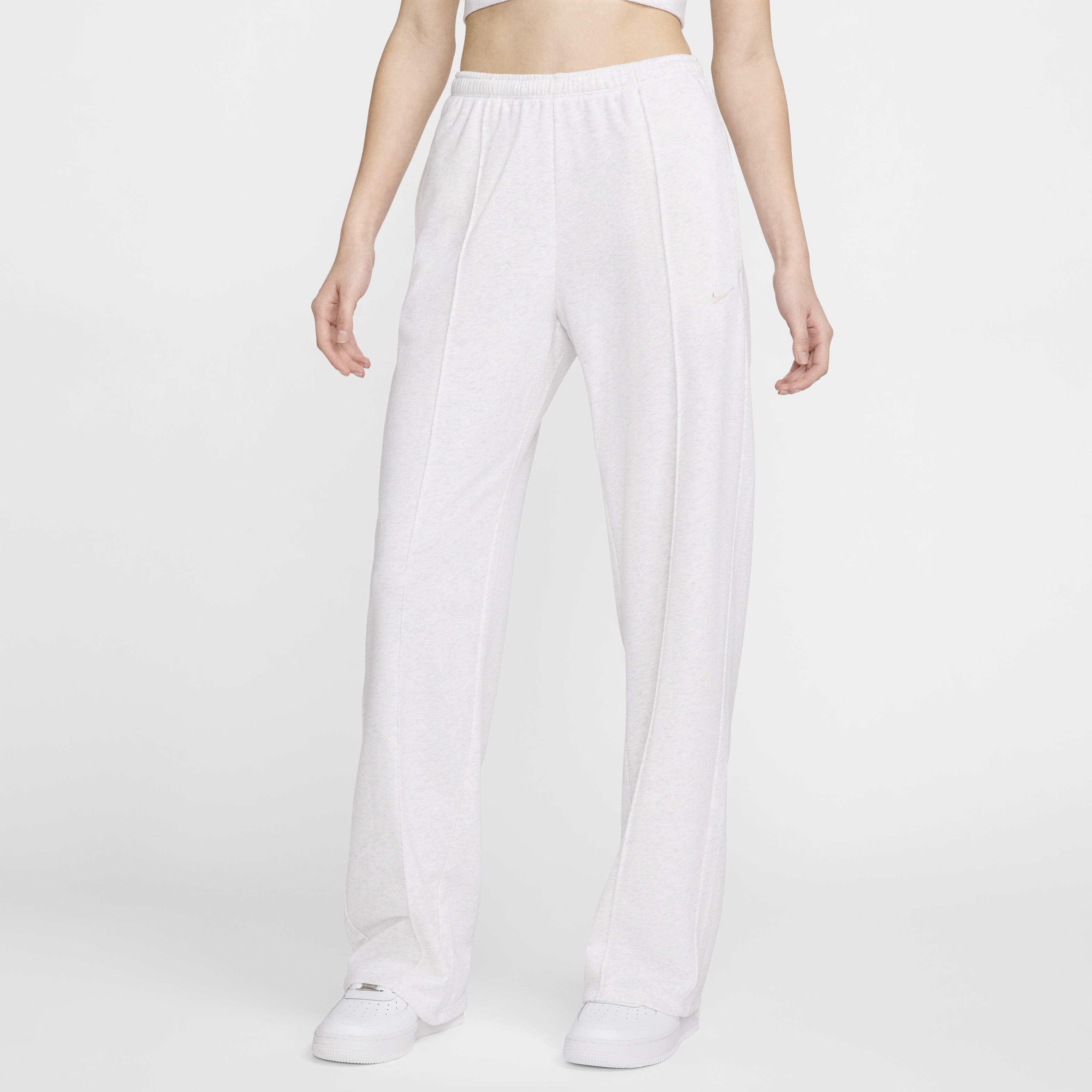 Nike Sportswear Chill Terry Women's Mid-Rise French Open-Hem Sweatpants