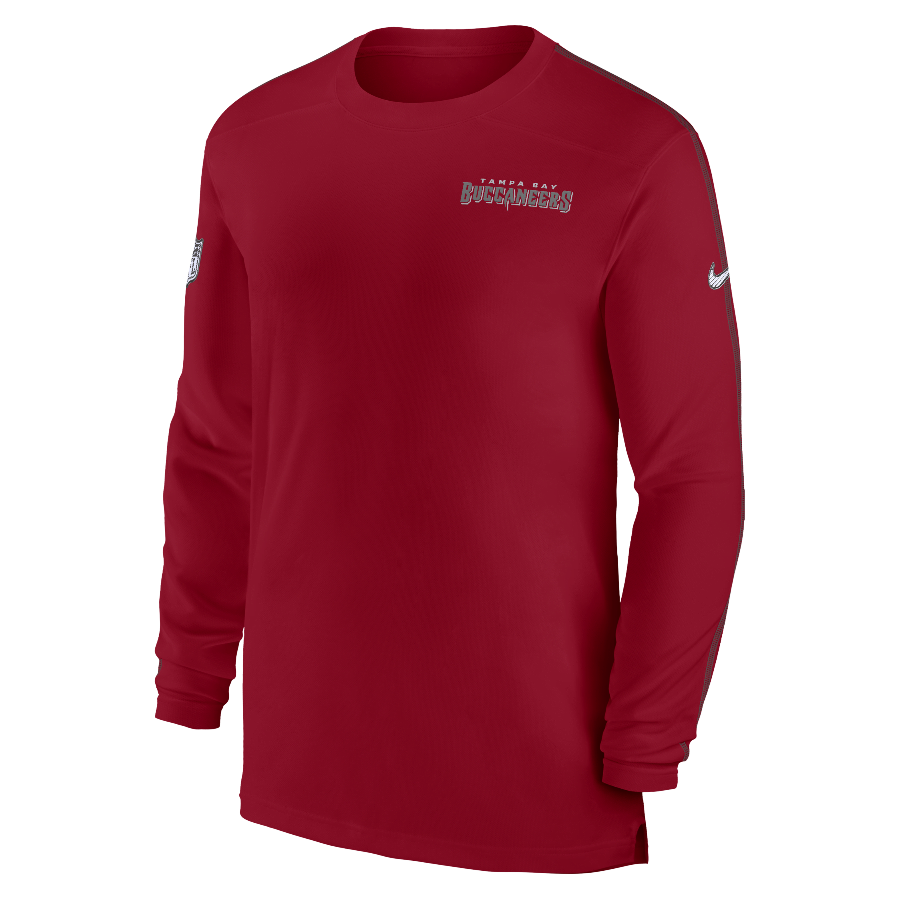 Tampa Bay Buccaneers Sideline Coach Men's Nike Dri-FIT NFL Long-Sleeve Top