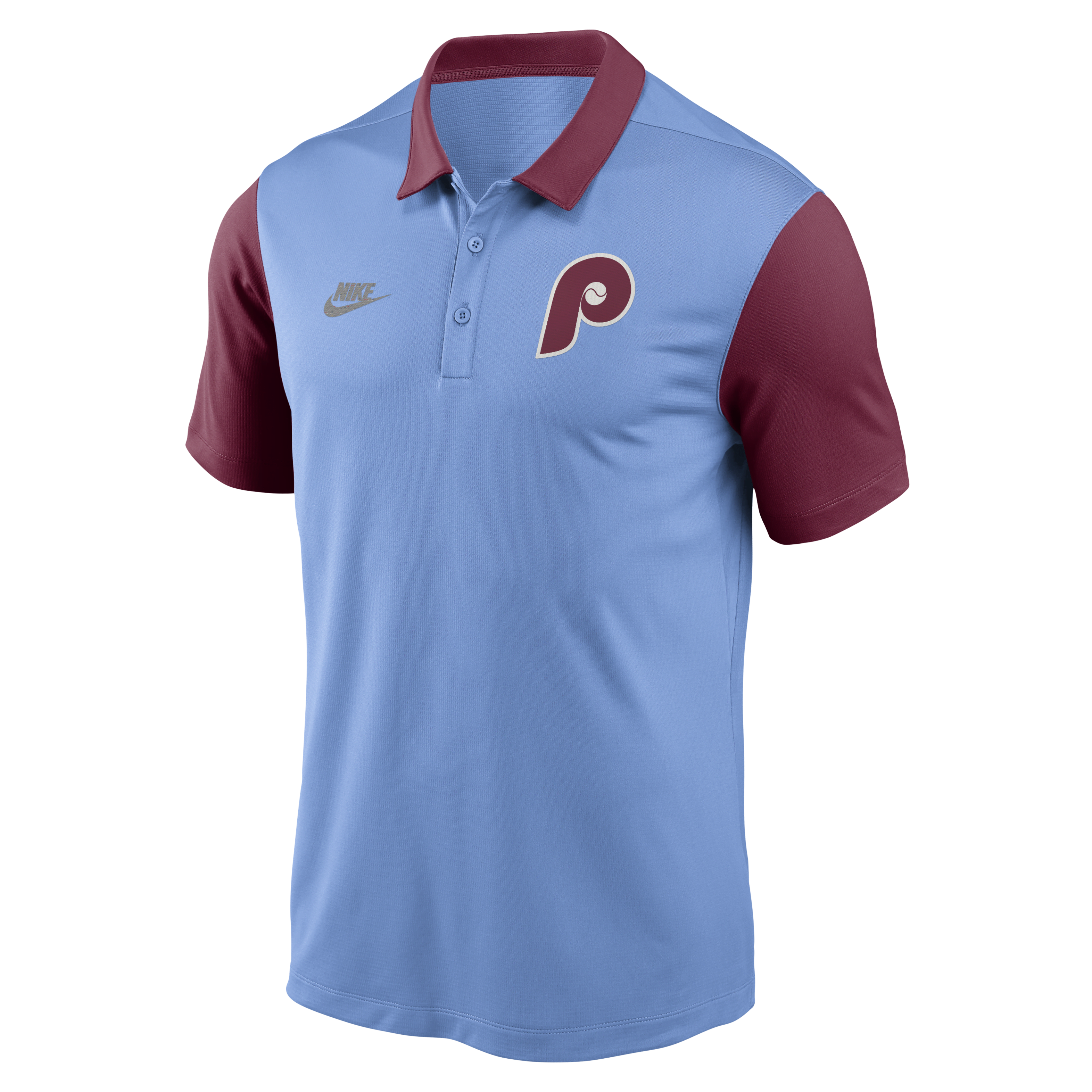 Philadelphia Phillies Cooperstown Franchise Men's Nike Dri-FIT MLB Polo