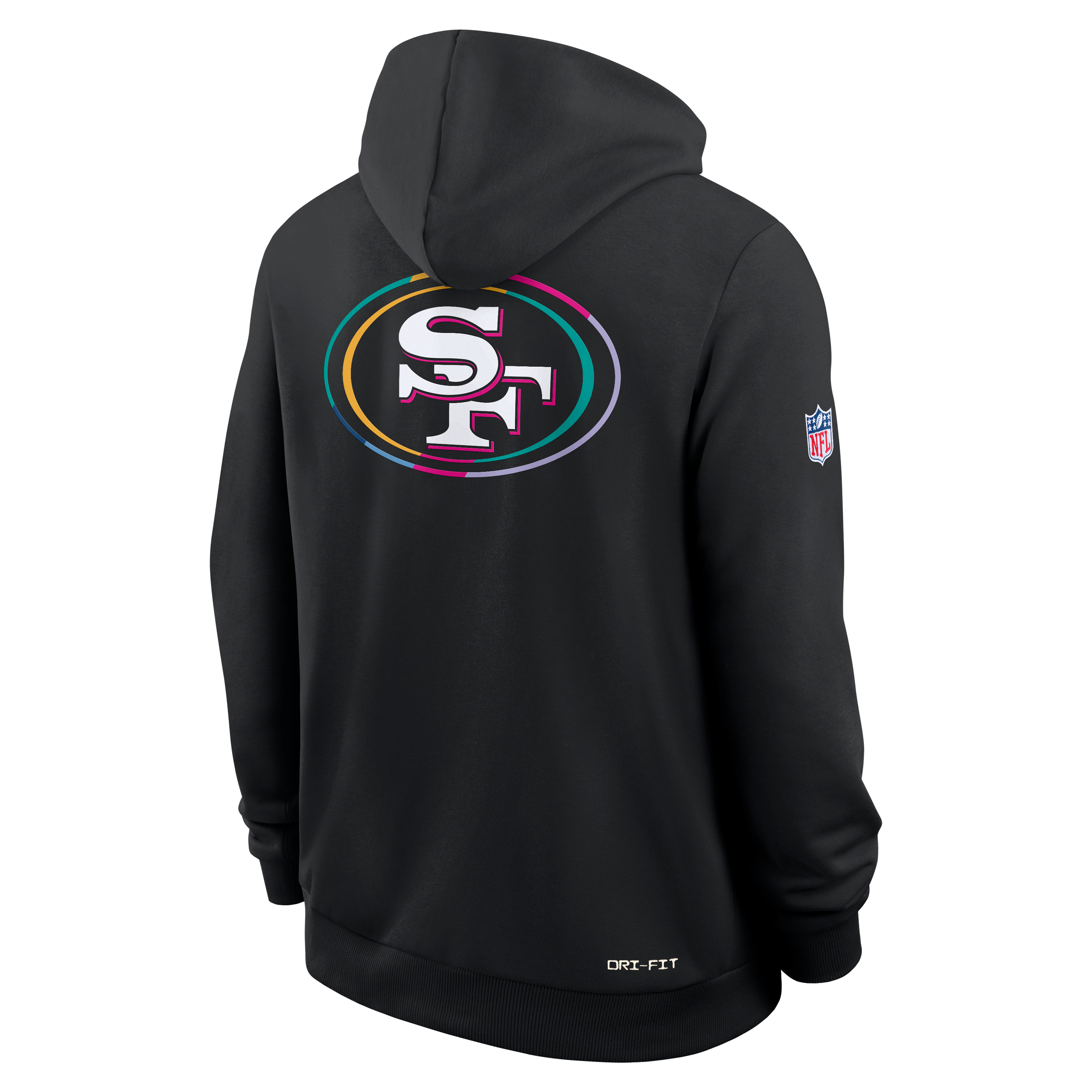 San Francisco 49ers Crucial Catch Sideline Men's Nike Dri-FIT NFL Pullover Hoodie