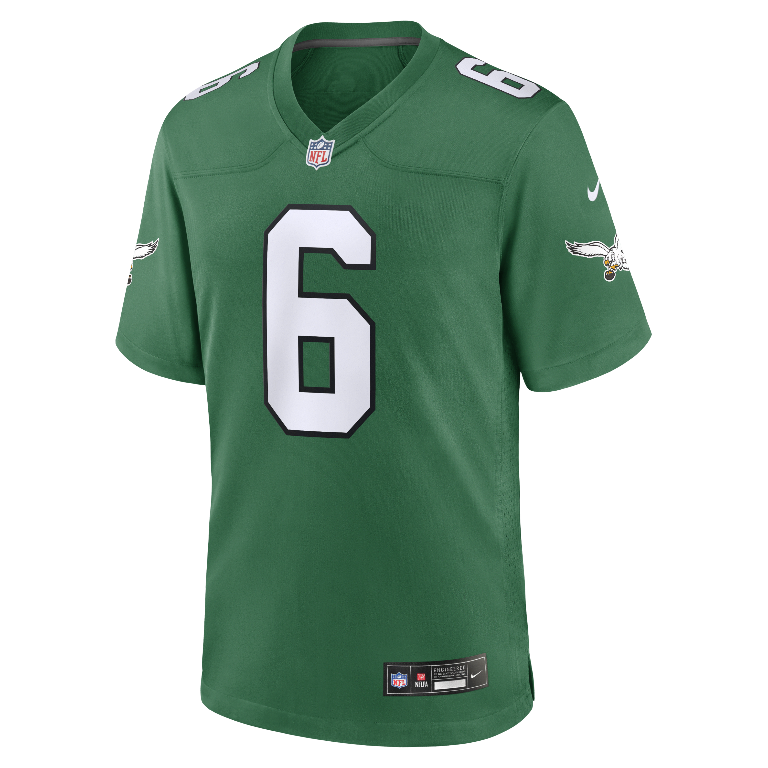 Jalen Hurts Philadelphia Eagles Men's Nike NFL Game Football Jersey