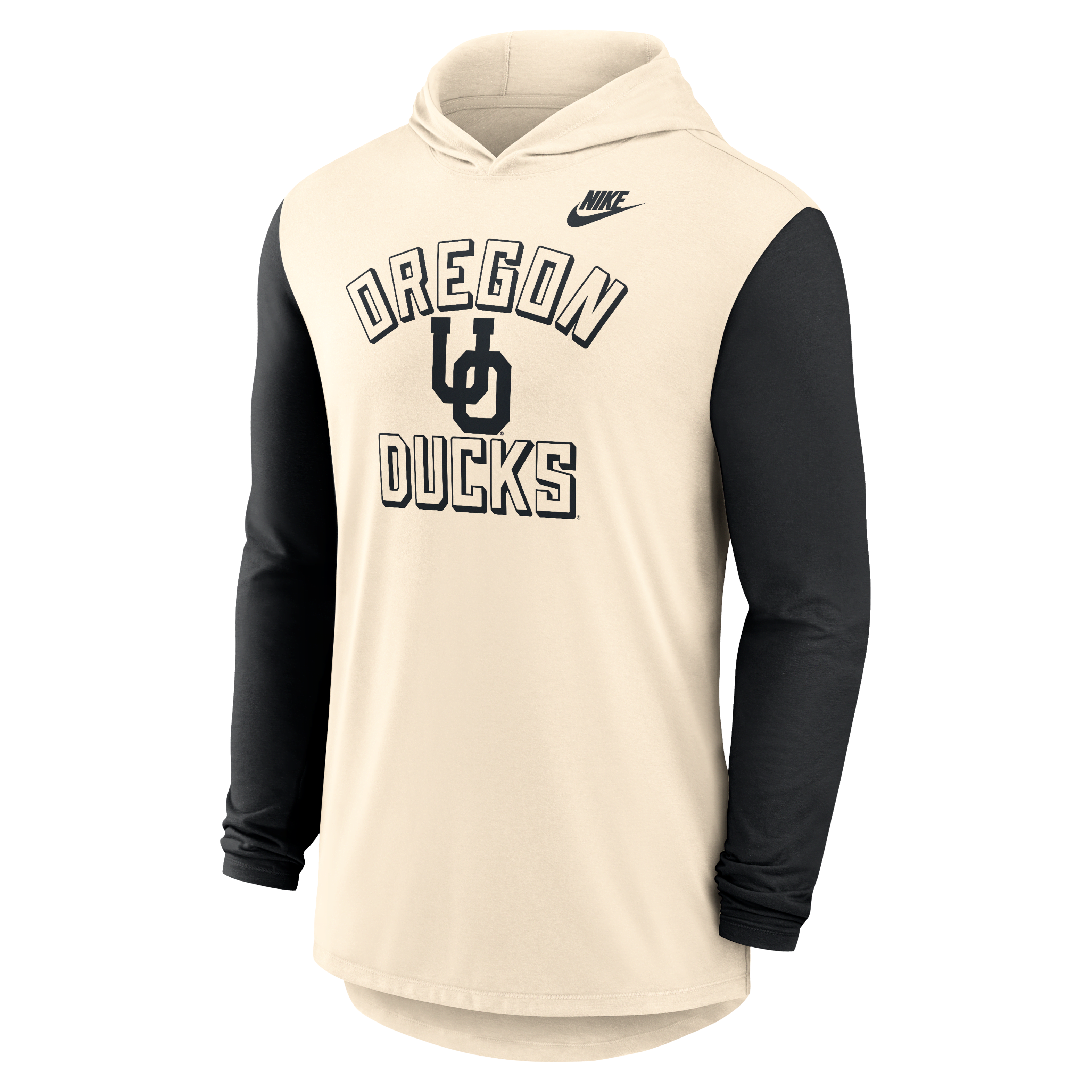 Oregon Legacy Men's Nike Dri-FIT College Long-Sleeve Hooded T-Shirt