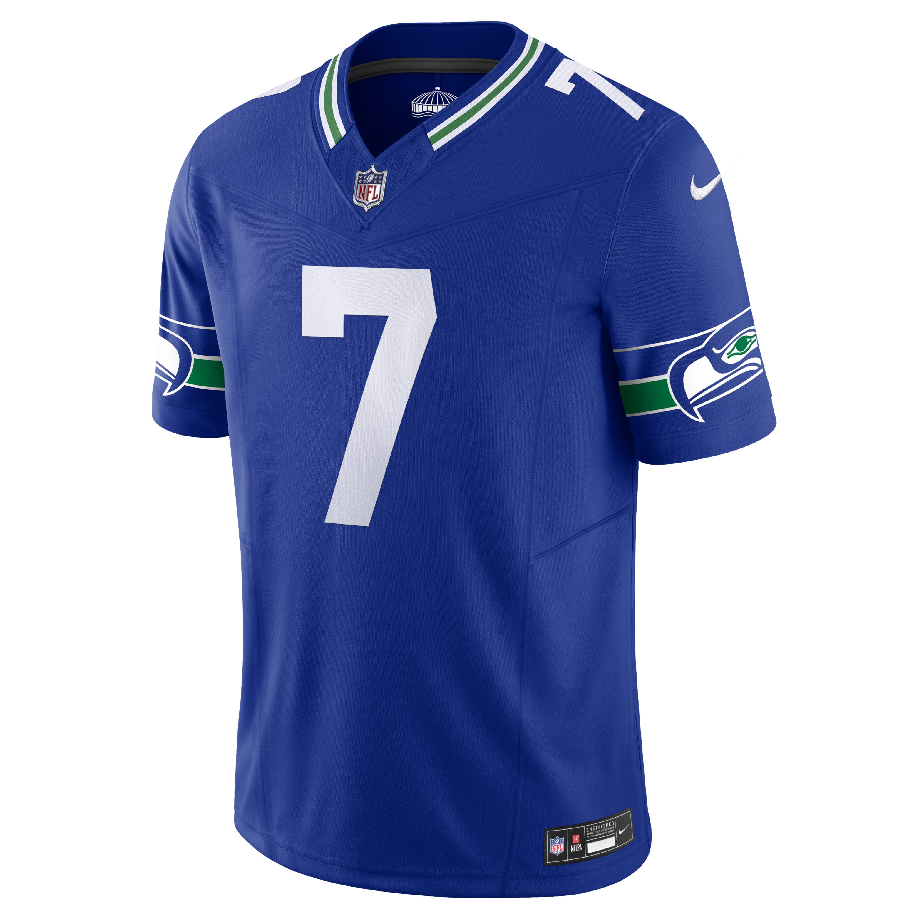 Geno Smith Seattle Seahawks Men's Nike Dri-FIT NFL Limited Football Jersey