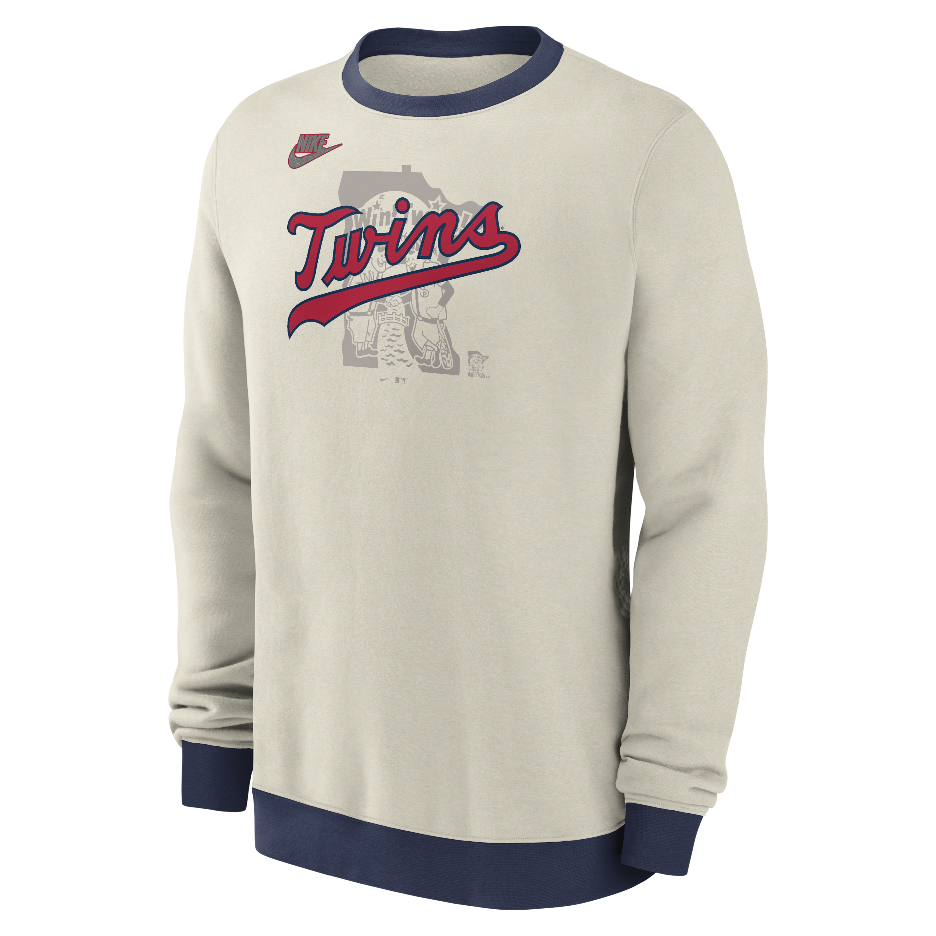 Minnesota Twins Cooperstown Men's Nike MLB Pullover Crew