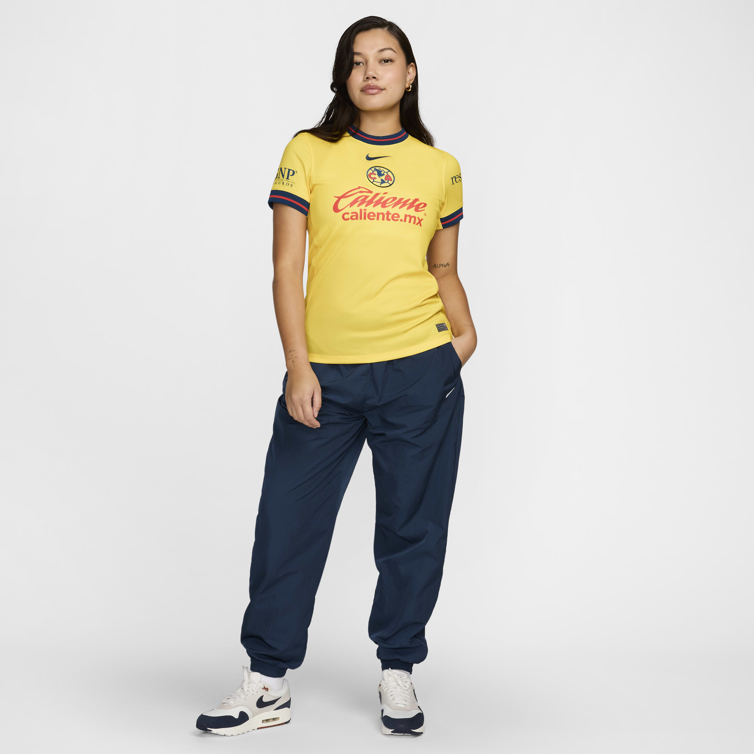 Club América 2024/25 Stadium Home Women's Nike Dri-FIT Soccer Replica Jersey