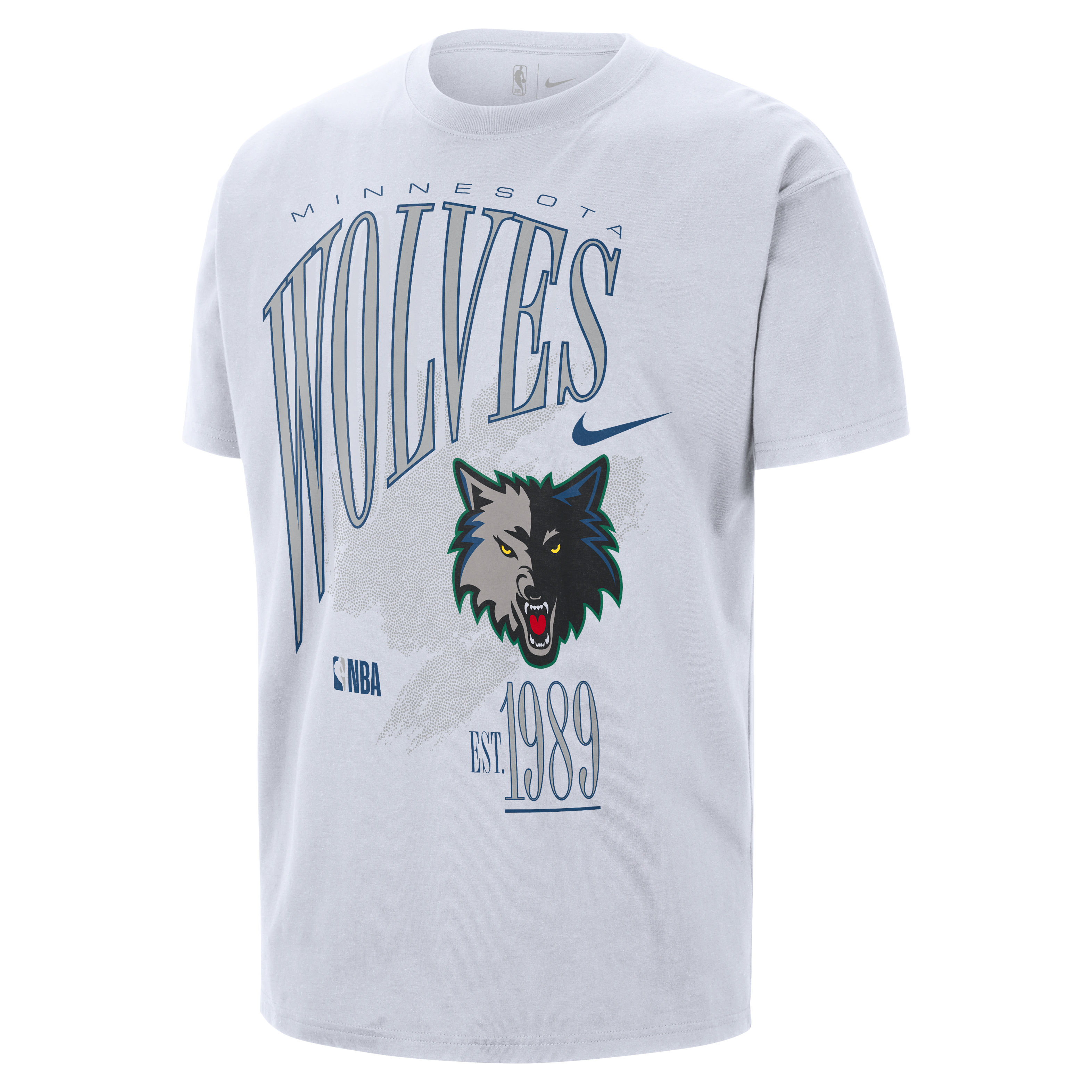 Minnesota Timberwolves Hardwood Classics Vintage Men's Short-Sleeve Ringer T-Shirt