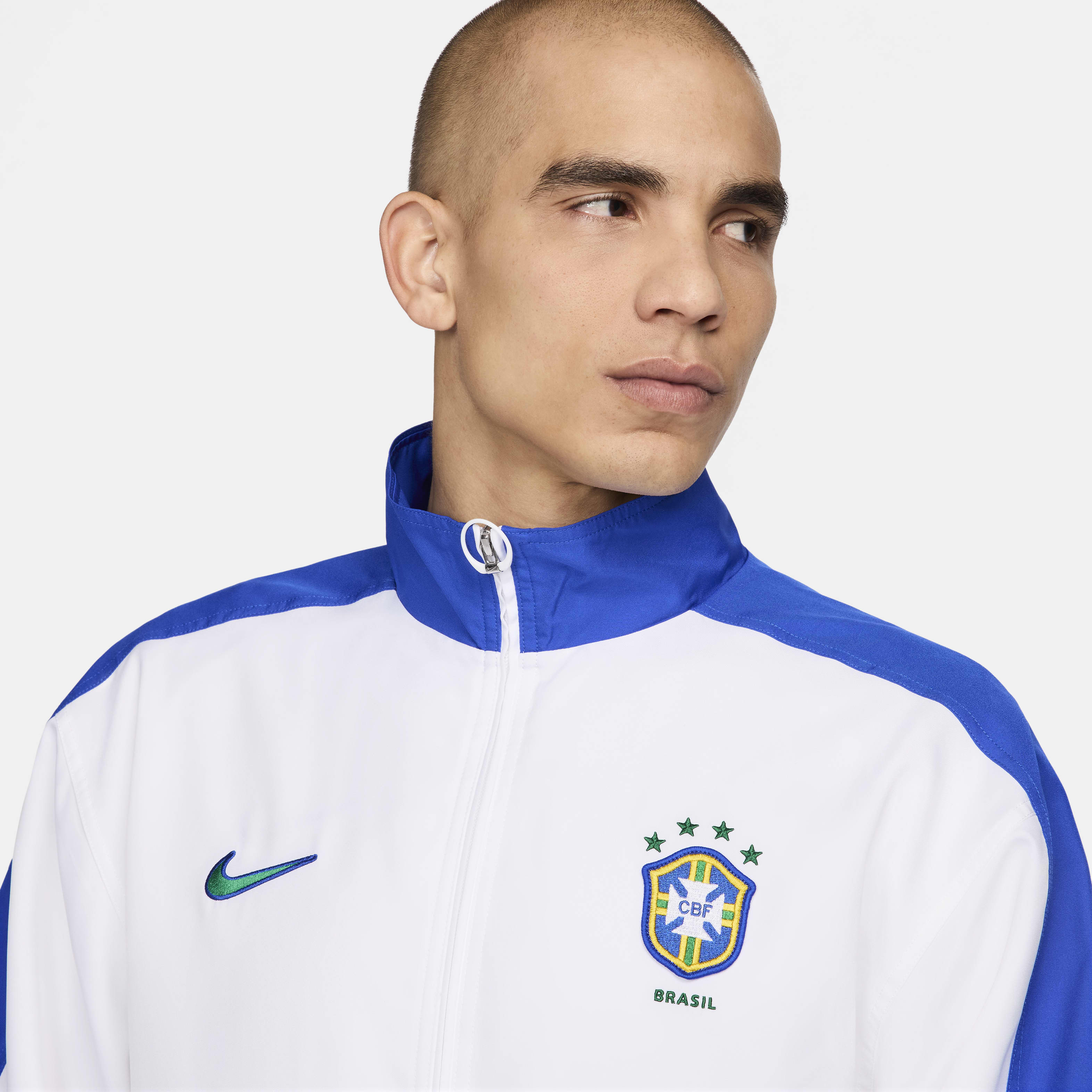 Brazil 1998 Reissue Men's Nike Soccer Replica Track Jacket