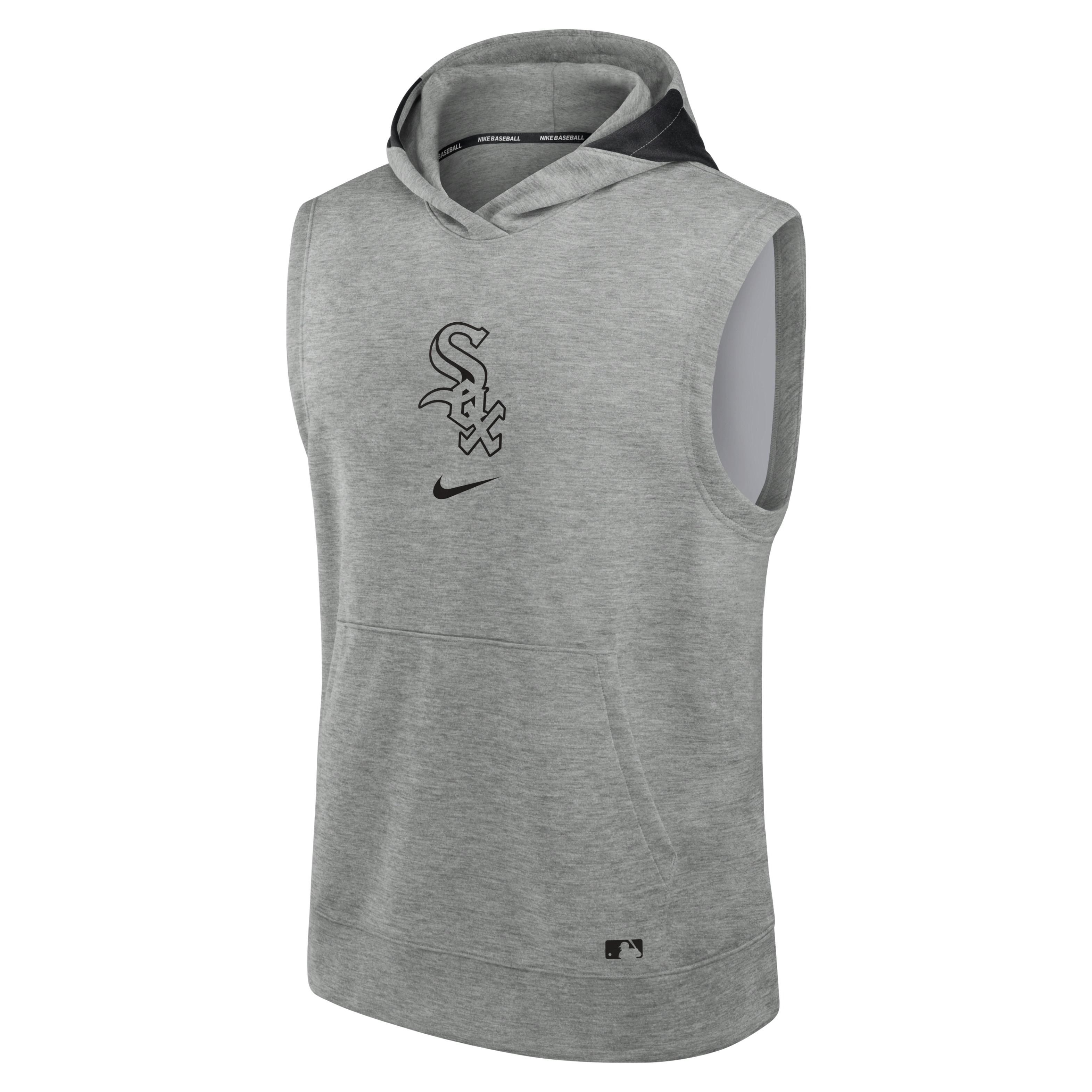 Chicago White Sox Authentic Collection Early Work Men’s Nike Dri-FIT MLB Sleeveless Pullover Hoodie