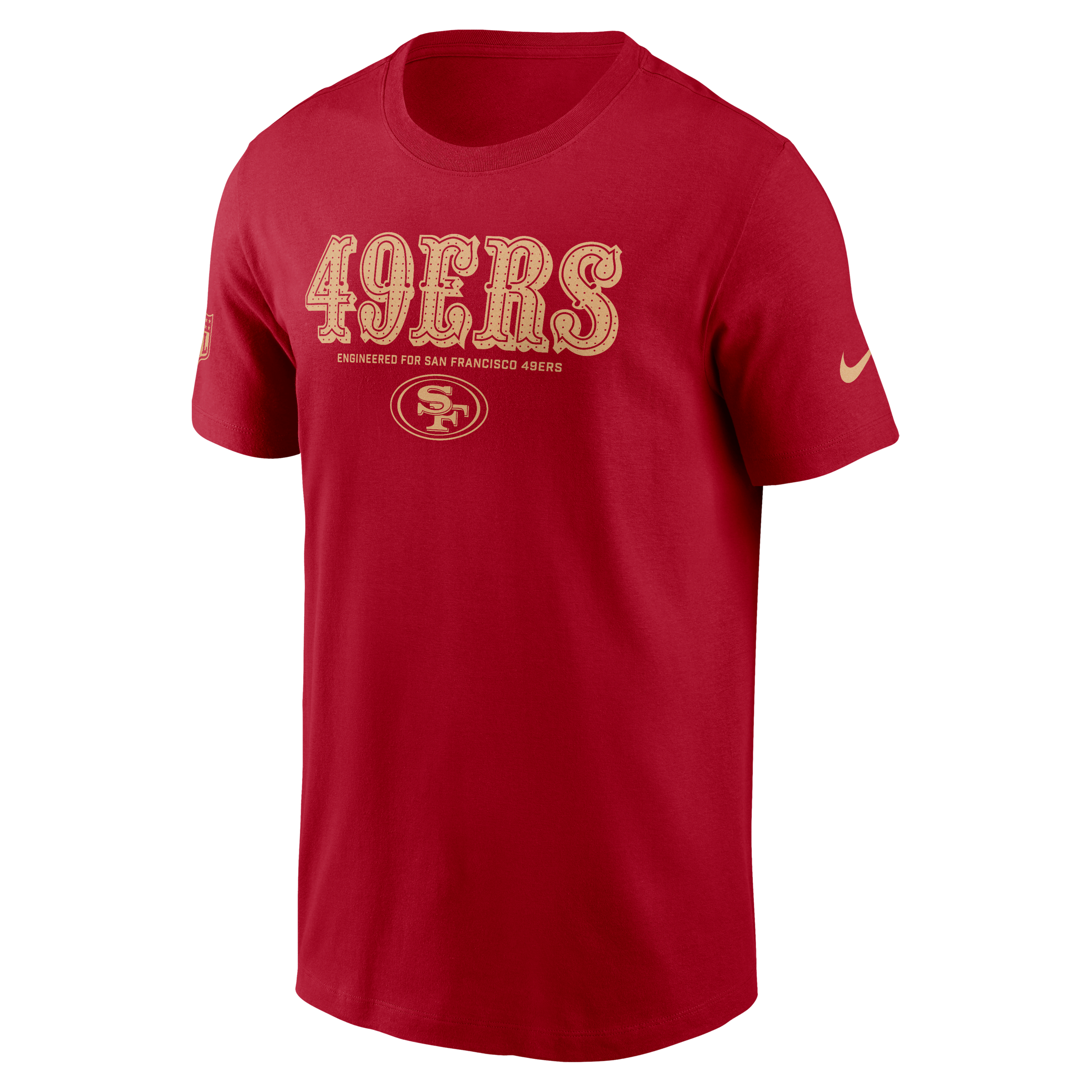 San Francisco 49ers Sideline Team Issue Men's Nike Dri-FIT NFL T-Shirt