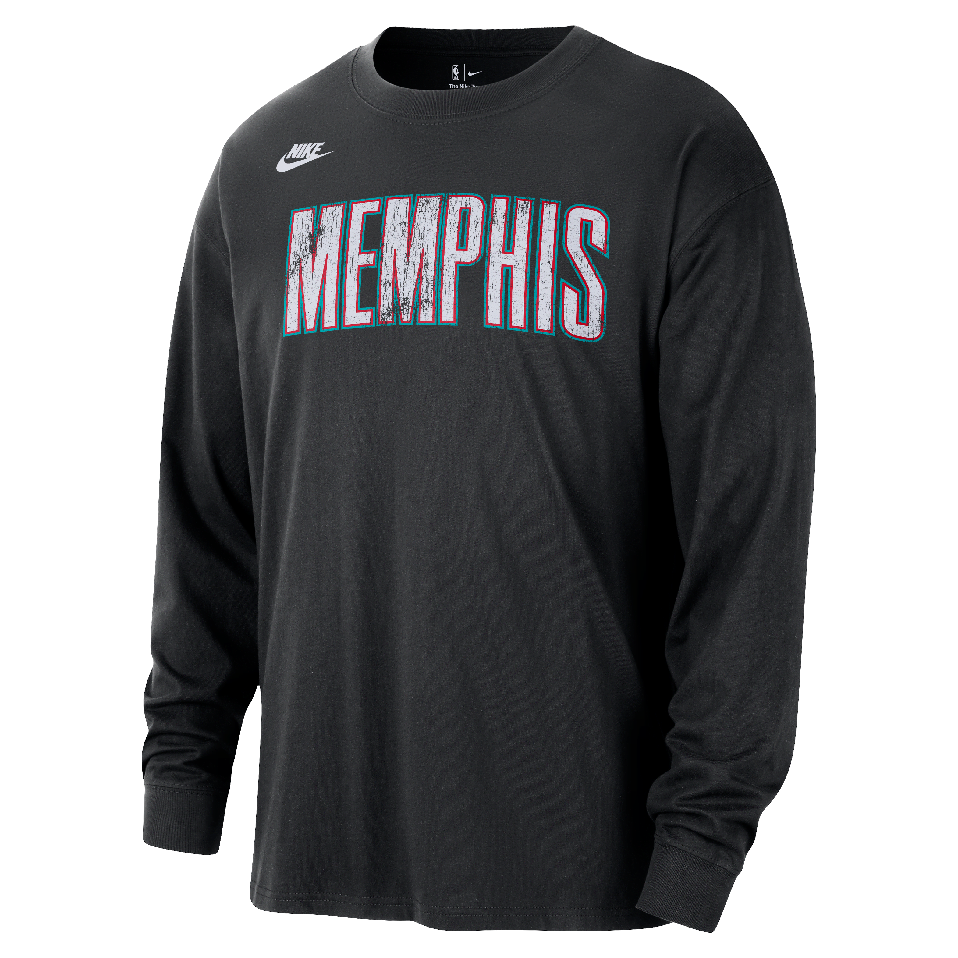 Memphis Grizzlies Hardwood Classic Essential Men's Nike NBA Long-Sleeve T-Shirt