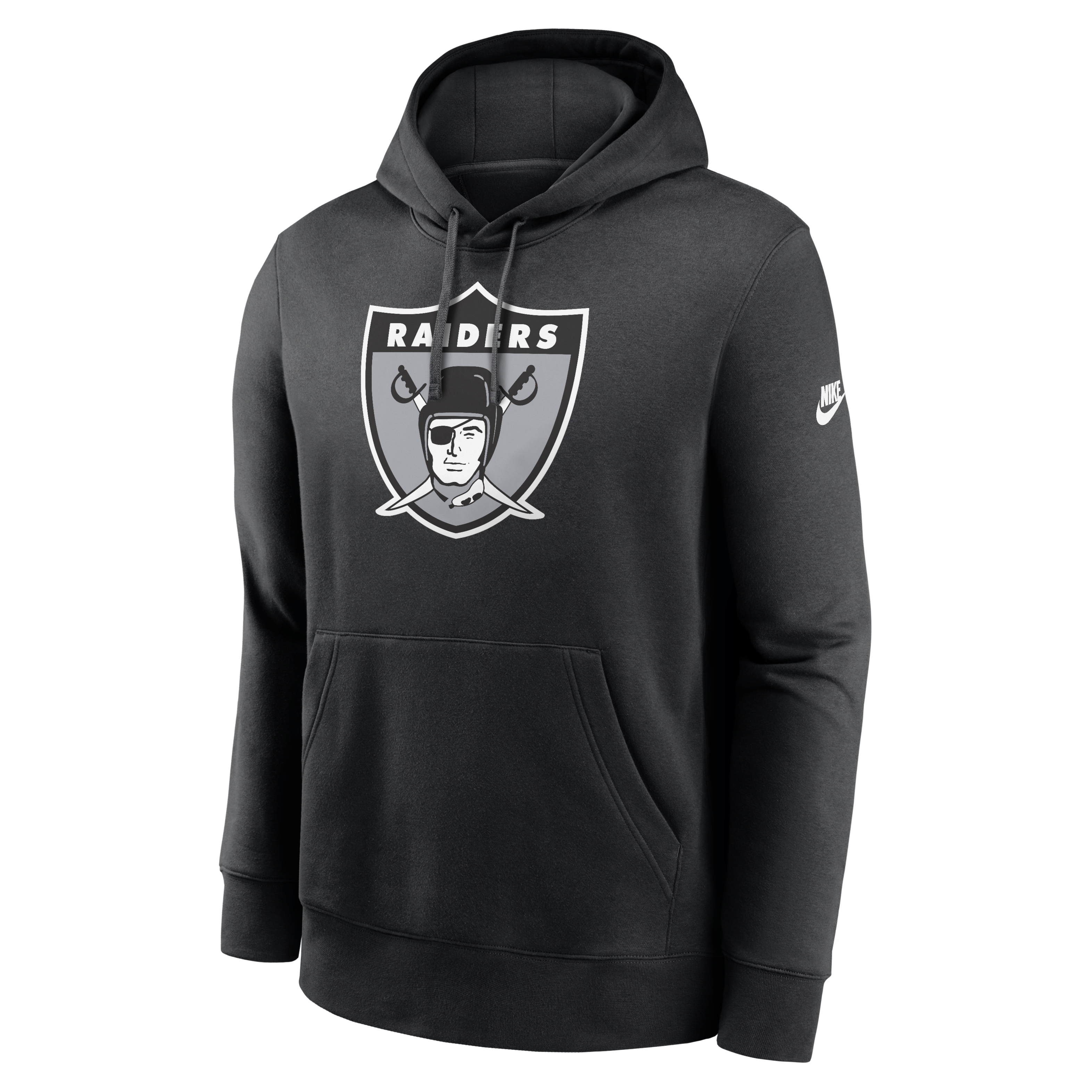 Las Vegas Raiders Rewind Club Logo Men’s Nike NFL Pullover Hoodie