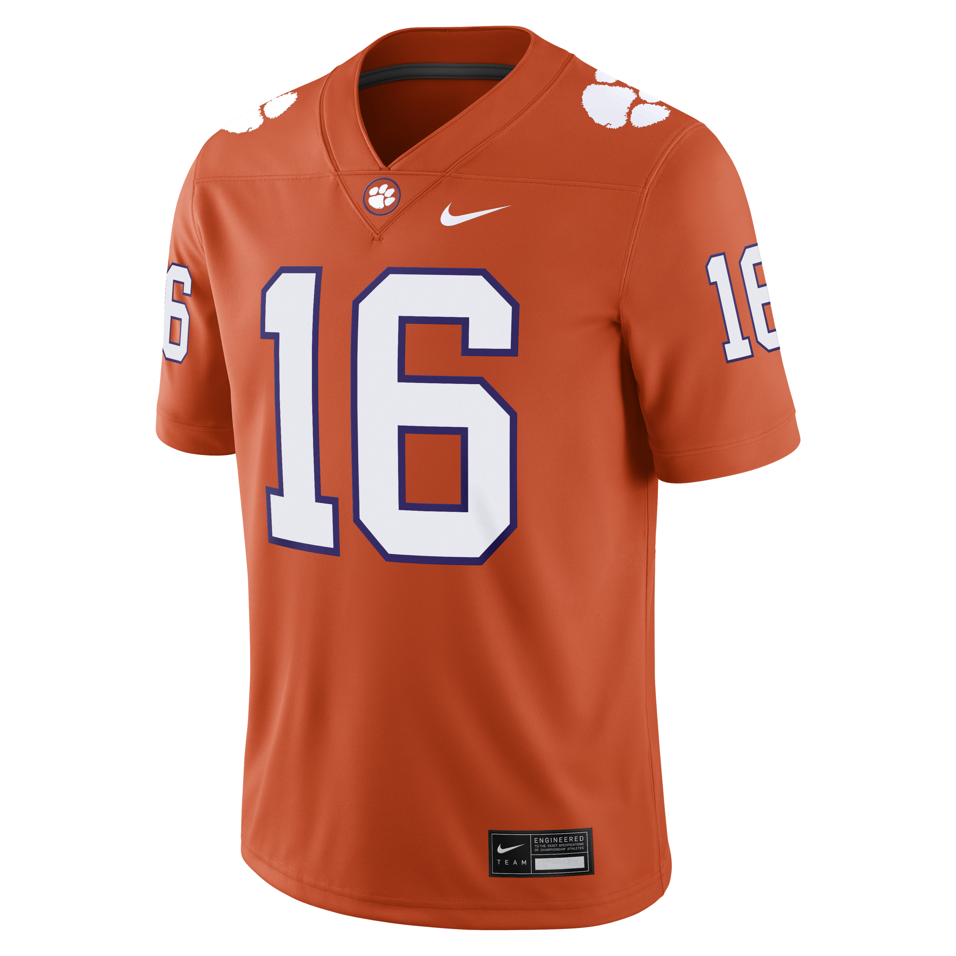 Clemson Tigers Men's Nike Dri-FIT College Game Jersey