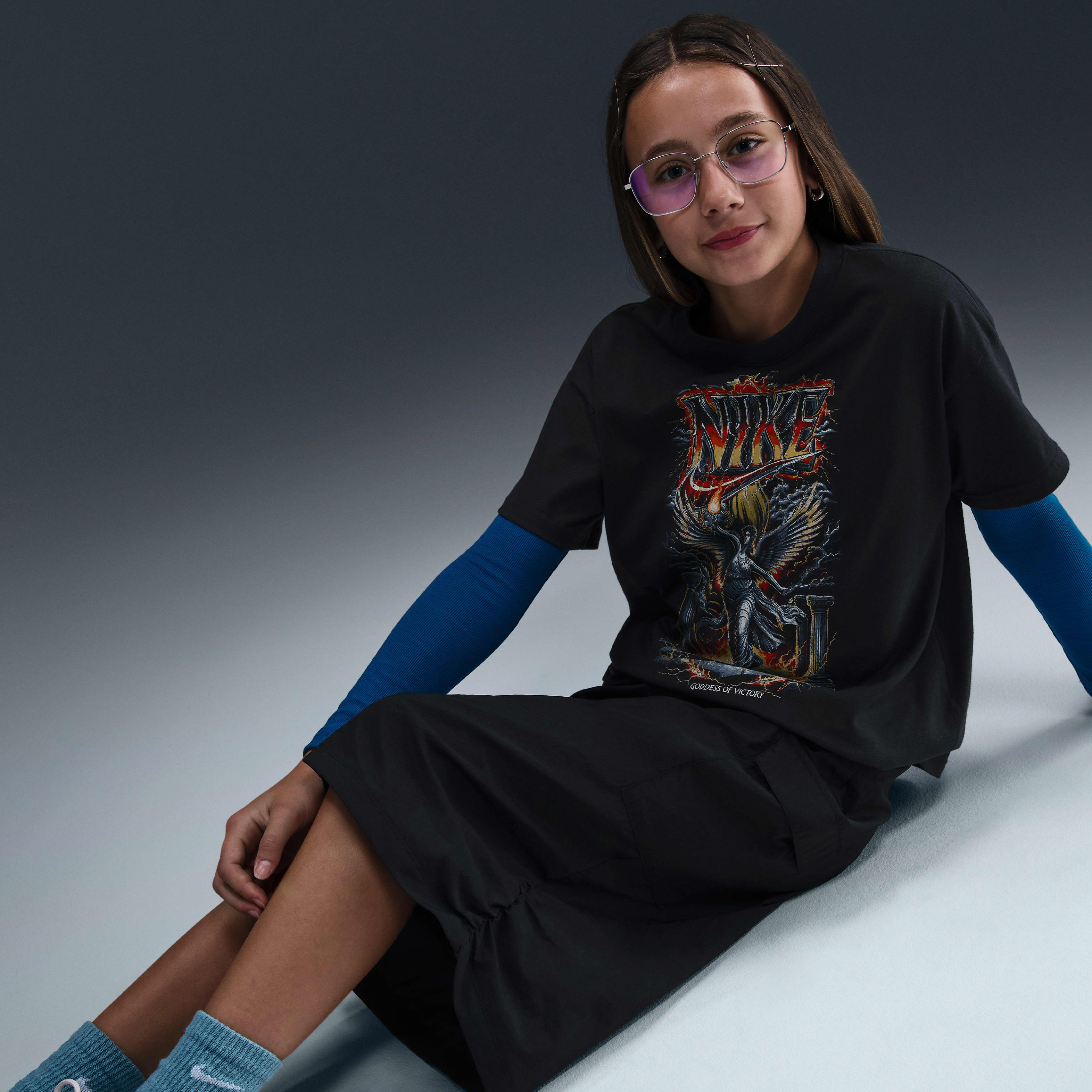 Nike Sportswear Essential Big Kids' (Girls') T-Shirt