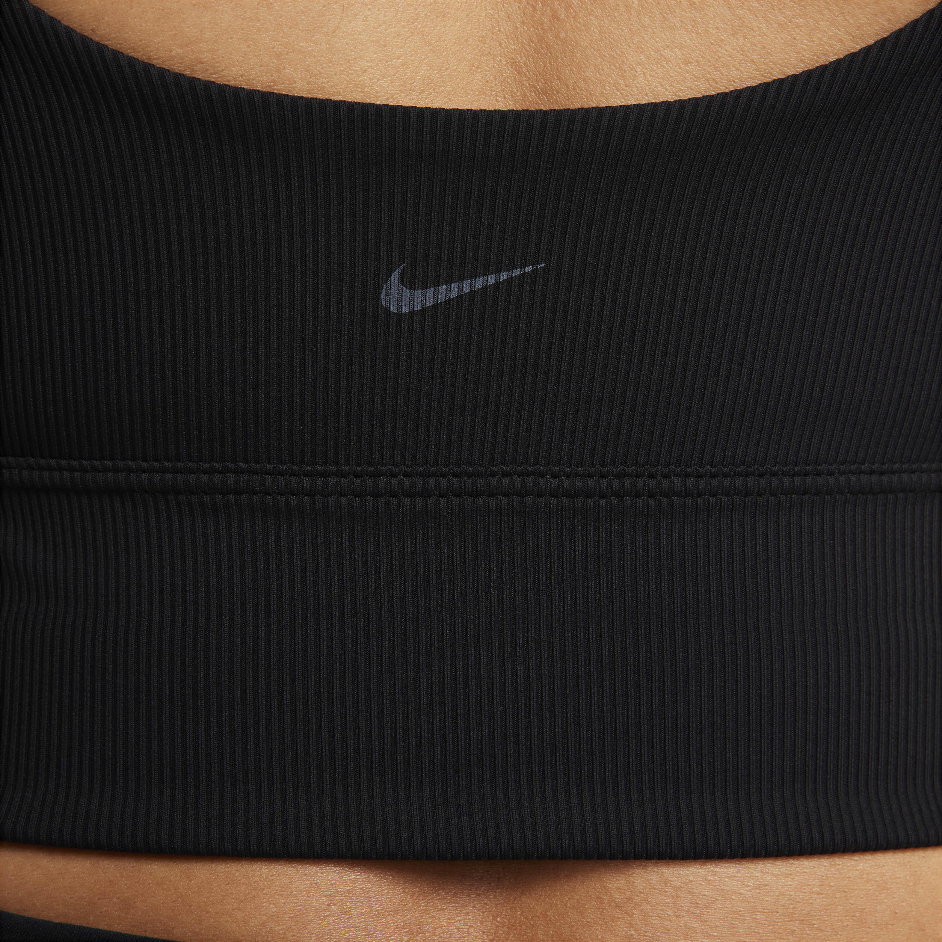 Nike Zenvy Rib Women's Light-Support Padded Longline Sports Bra