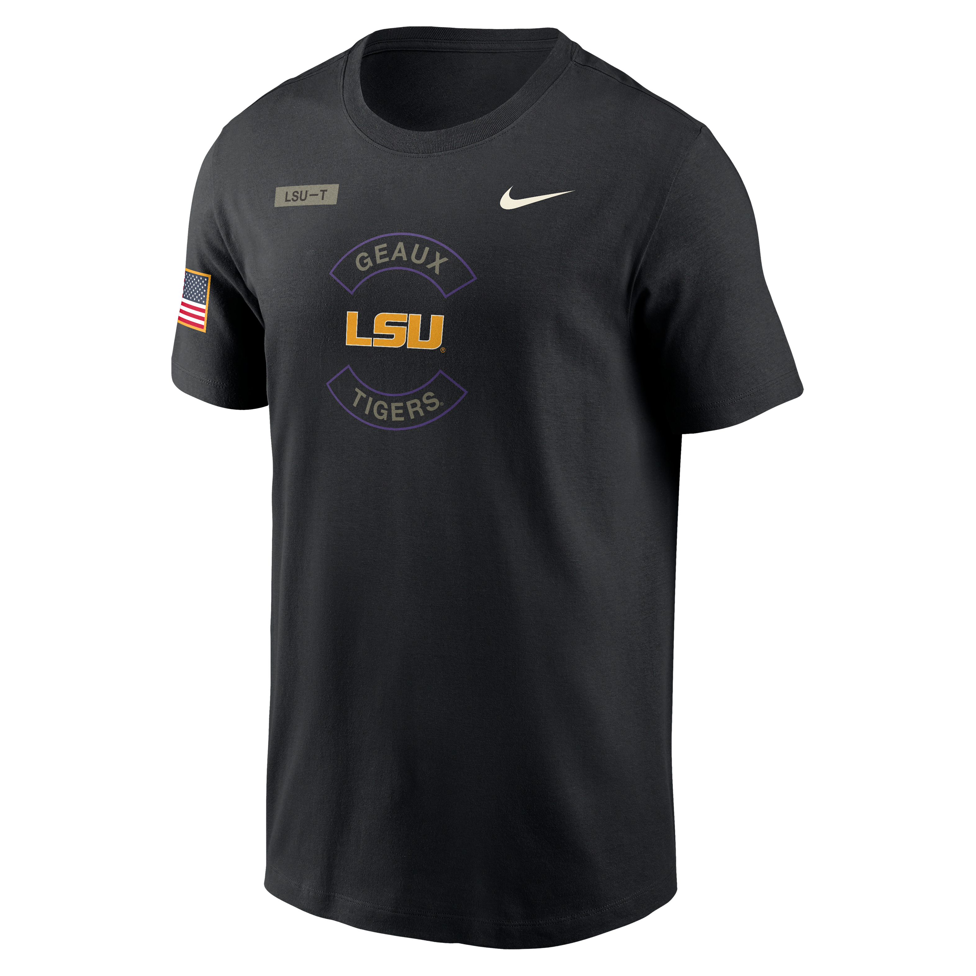 LSU Military Appreciation Men's Nike Dri-FIT College T-Shirt