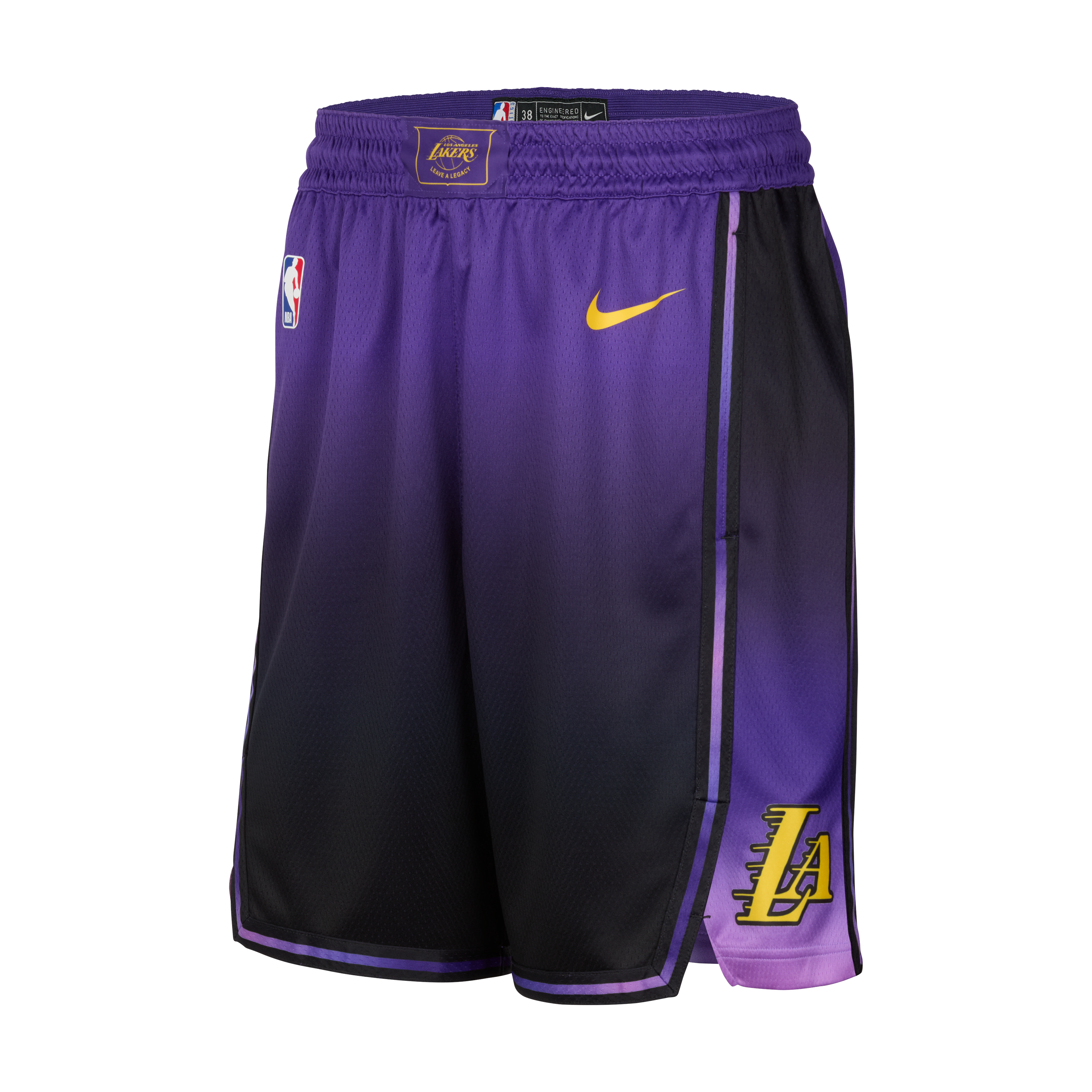 Los Angeles Lakers 2024/25 City Edition Men's Nike Dri-FIT NBA Swingman Shorts