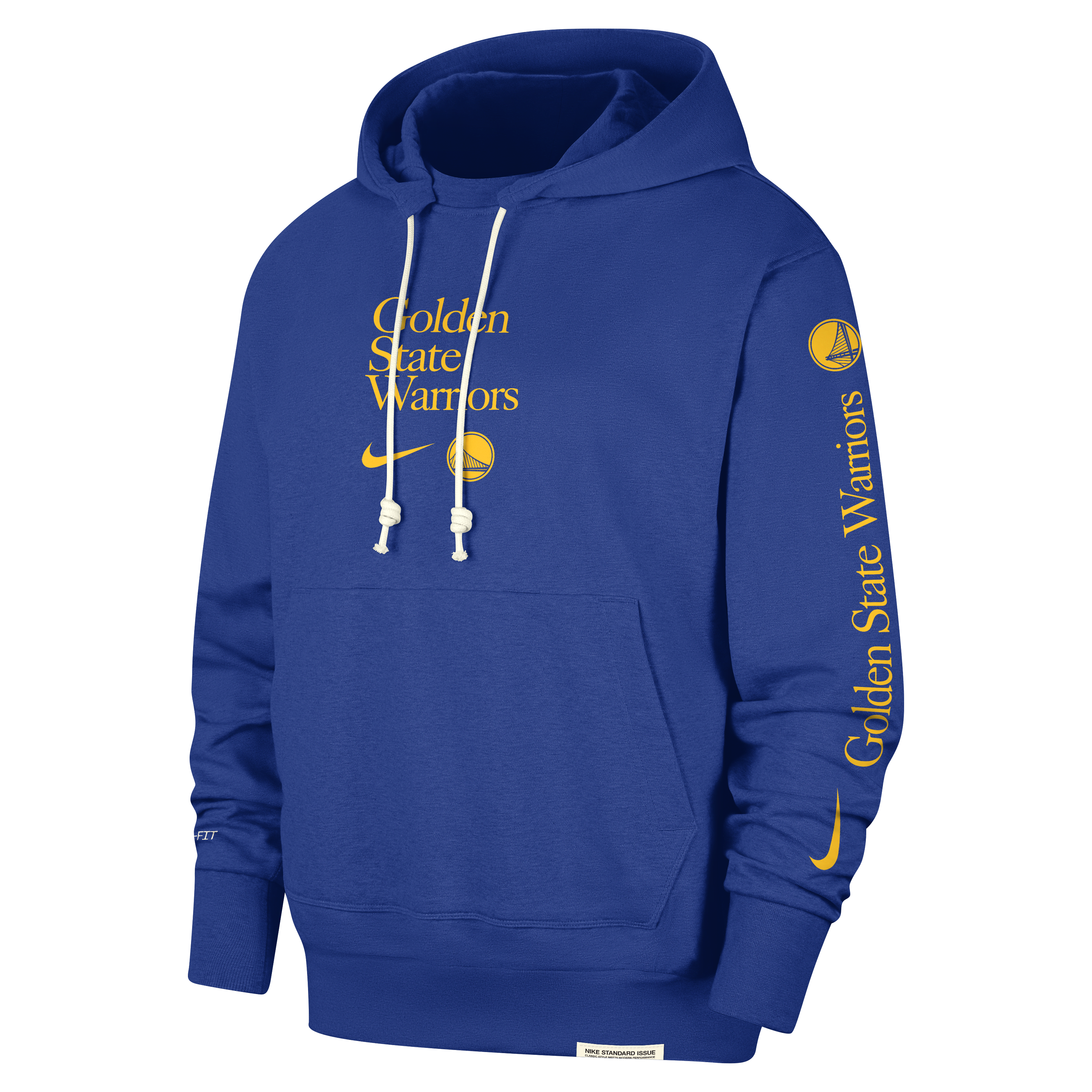 Golden State Warriors Standard Issue Courtside Men's Nike Dri-FIT NBA Hoodie