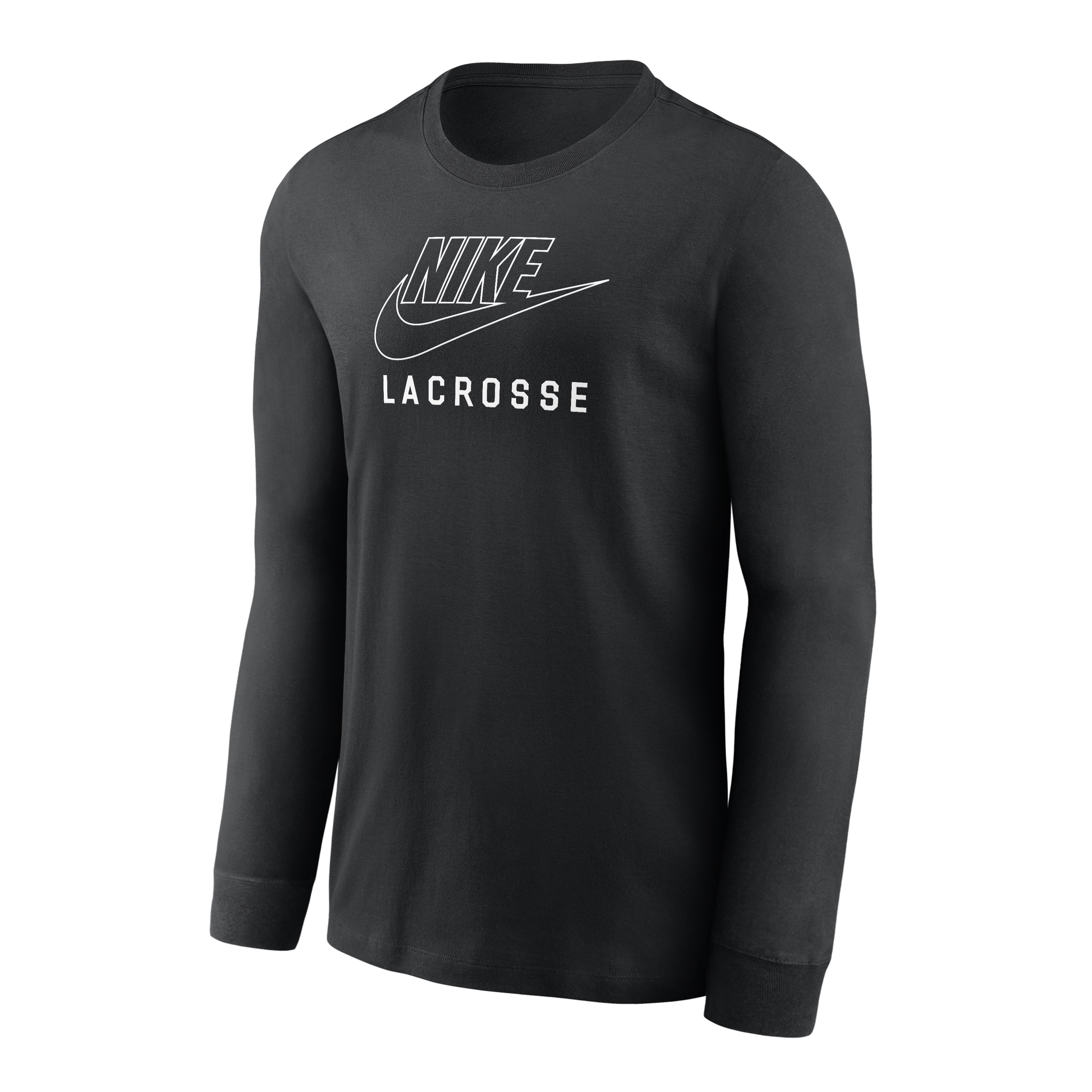 Nike Swoosh Big Kids' Lacrosse Long-Sleeve T-Shirt