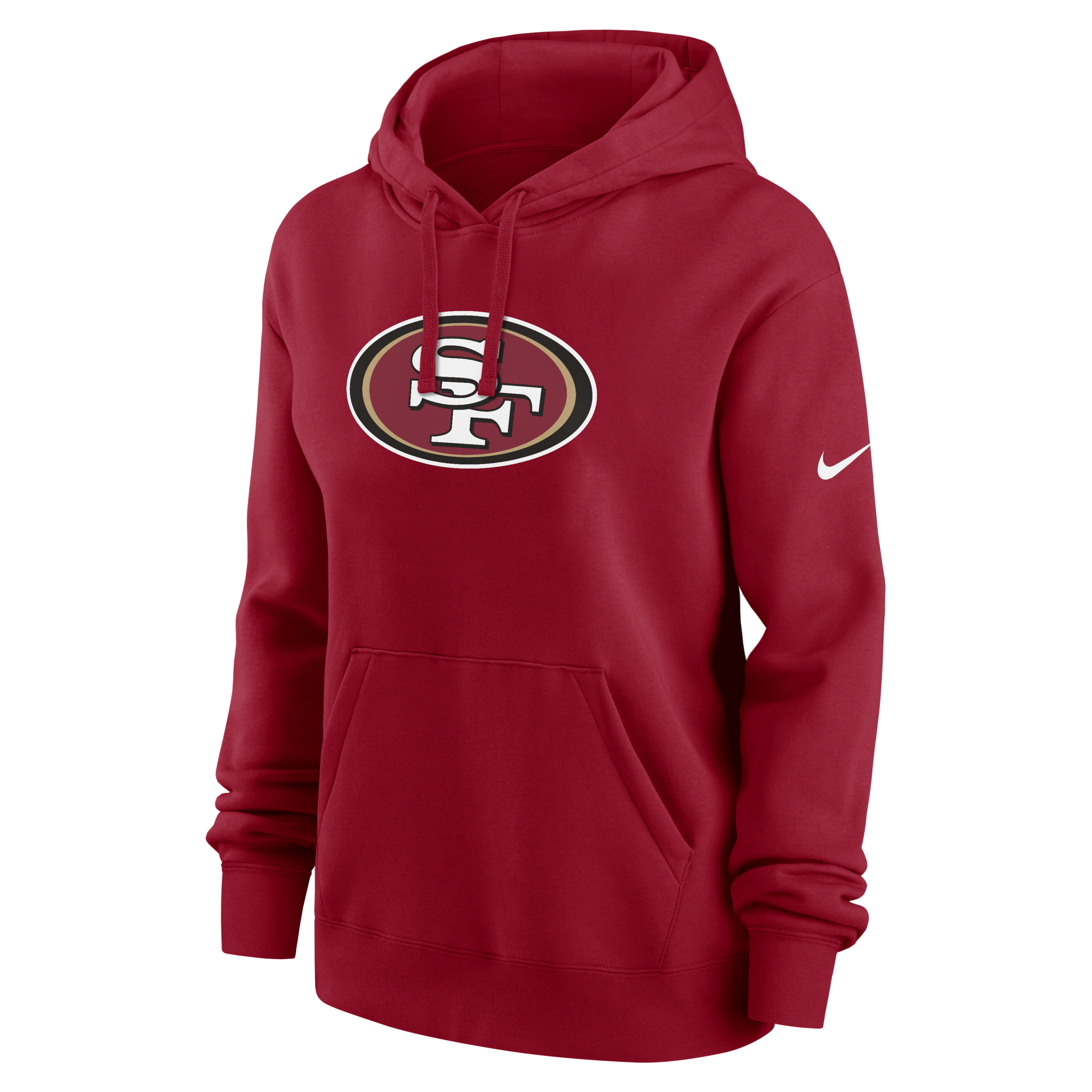 San Francisco 49ers Club Women's Nike NFL Pullover Hoodie