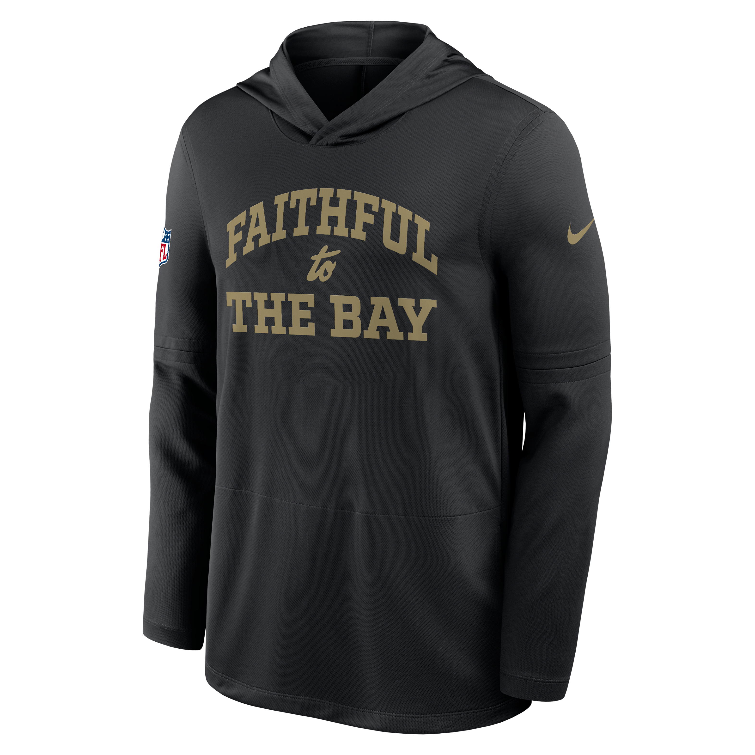 San Francisco 49ers Rivalries Collection Sideline Men's Nike Dri-FIT NFL Long-Sleeve Hooded Top
