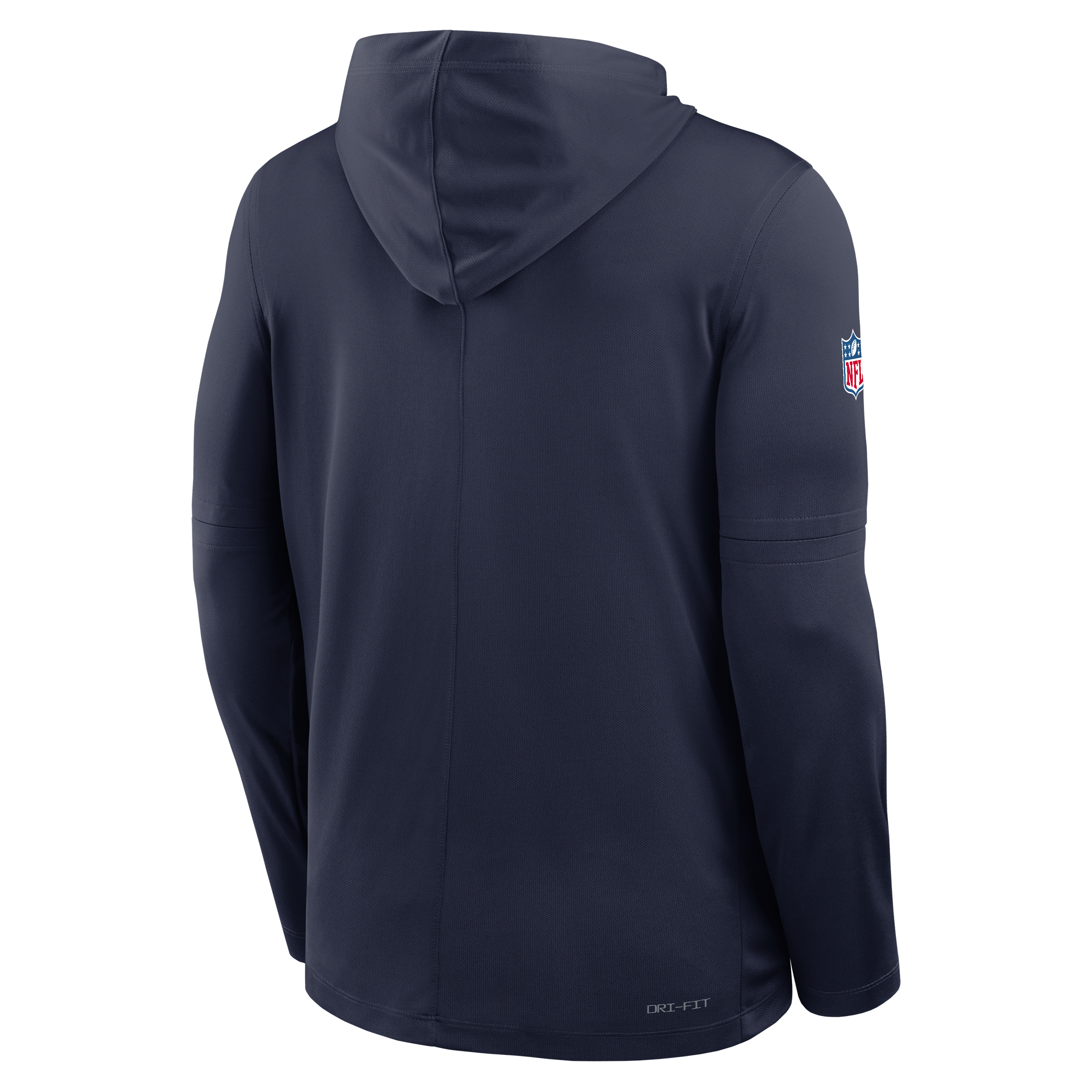 Denver Broncos Pure Fury Sideline Men's Nike Dri-FIT NFL Long-Sleeve Hooded Top