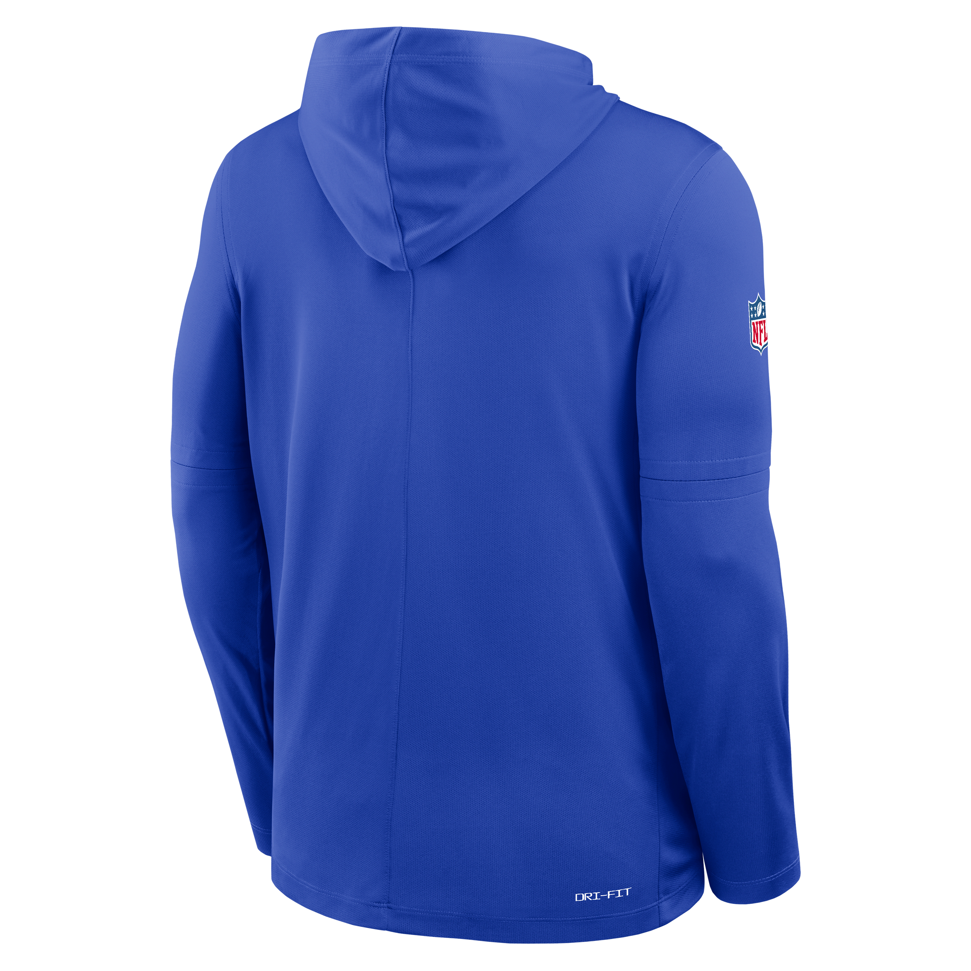 Los Angeles Rams Pure Fury Sideline Men's Nike Dri-FIT NFL Long-Sleeve Hooded Top