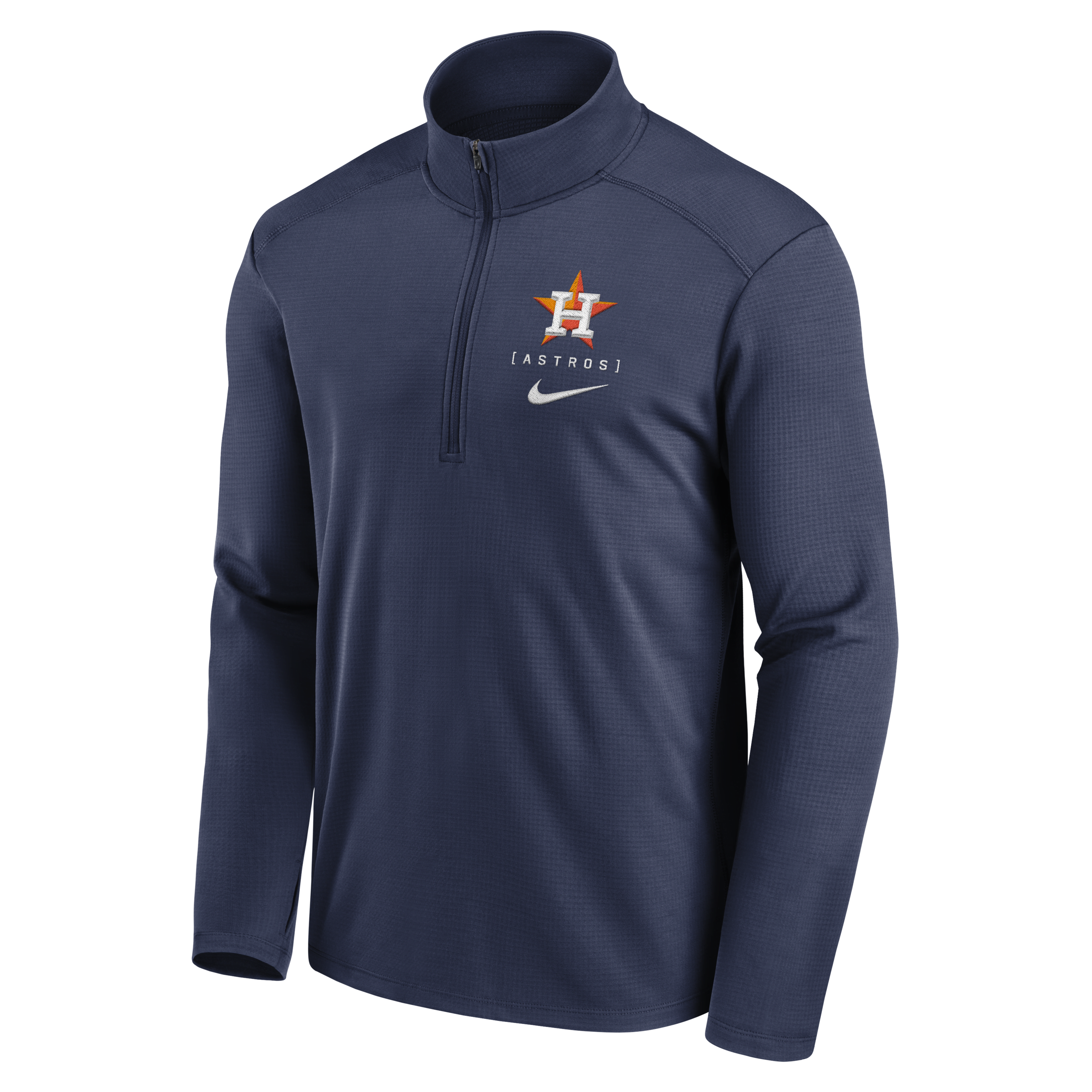 Houston Astros Franchise Logo Pacer Men's Nike Dri-FIT MLB 1/2-Zip Jacket