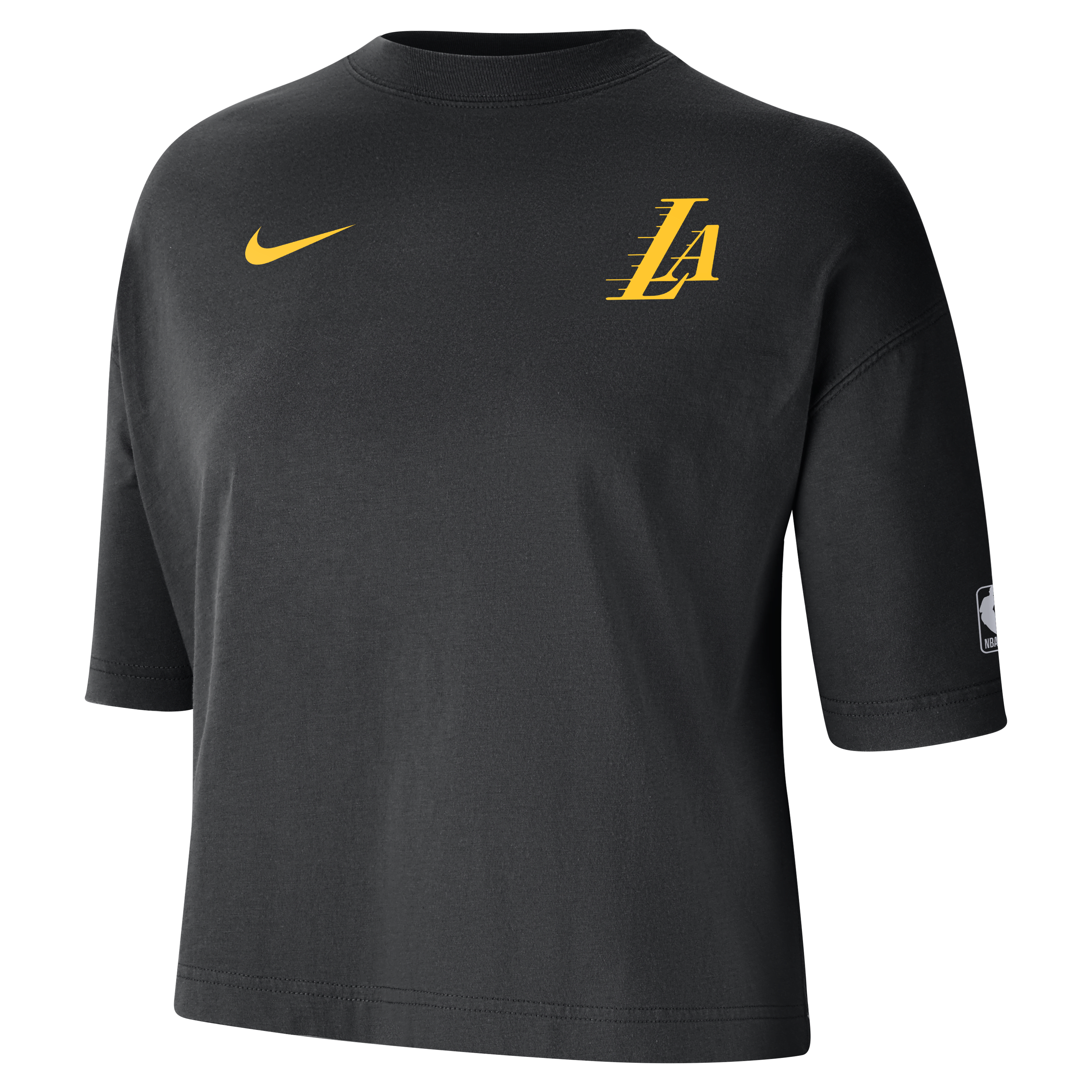 Los Angeles Lakers 2023/24 City Edition Women's Nike NBA Courtside Boxy T-Shirt