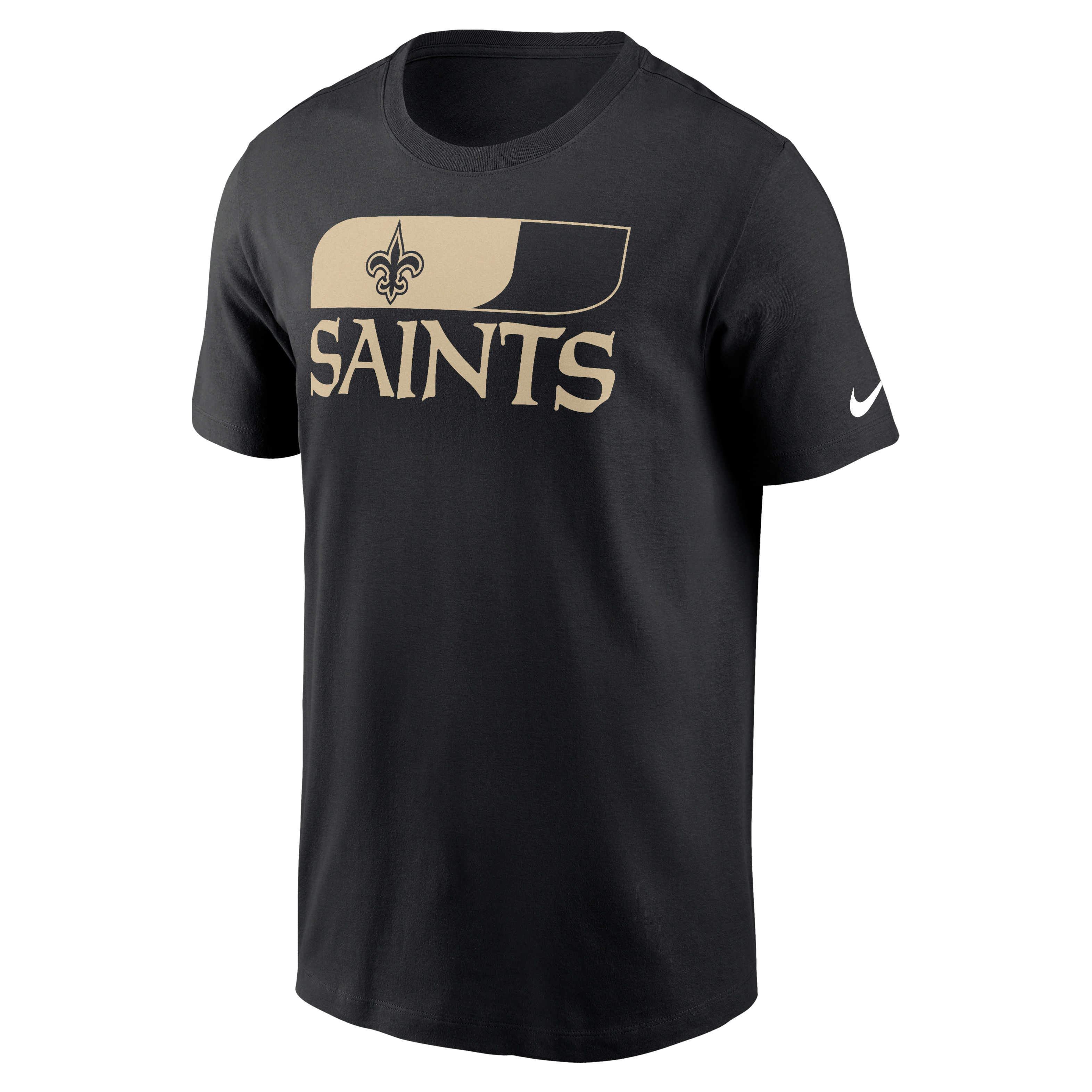 New Orleans Saints Primetime Wordmark Essential Men's Nike NFL T-Shirt