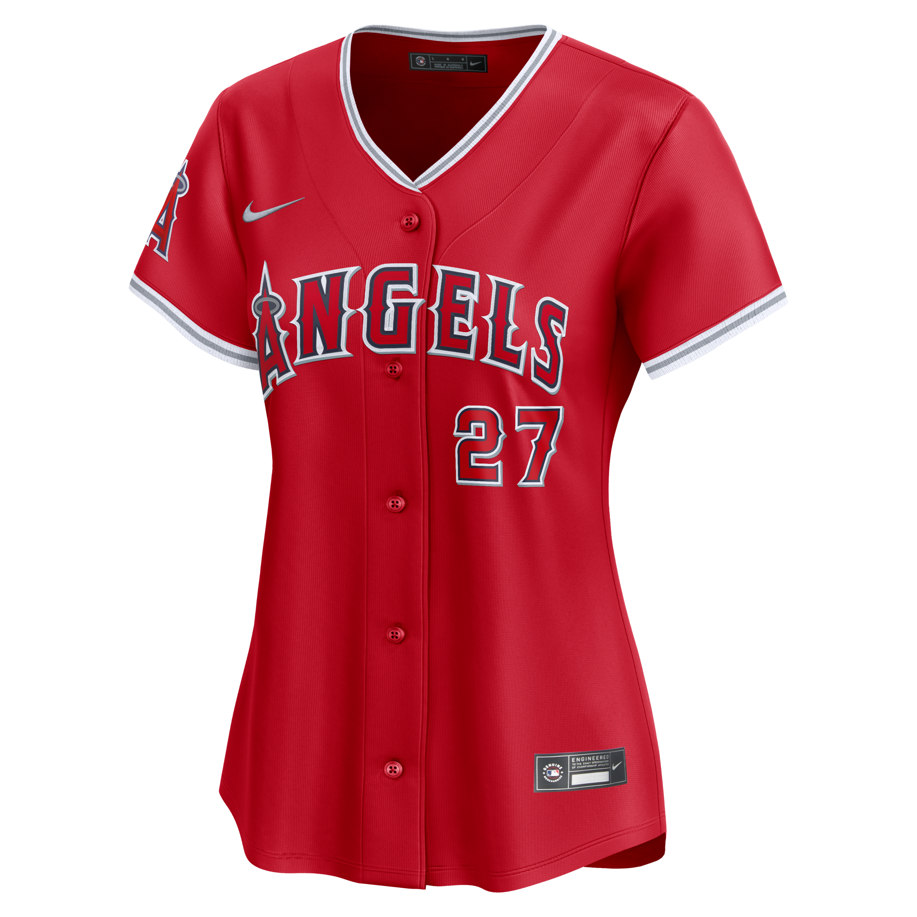 Mike Trout Los Angeles Angels Women's Nike Dri-FIT ADV MLB Limited Jersey