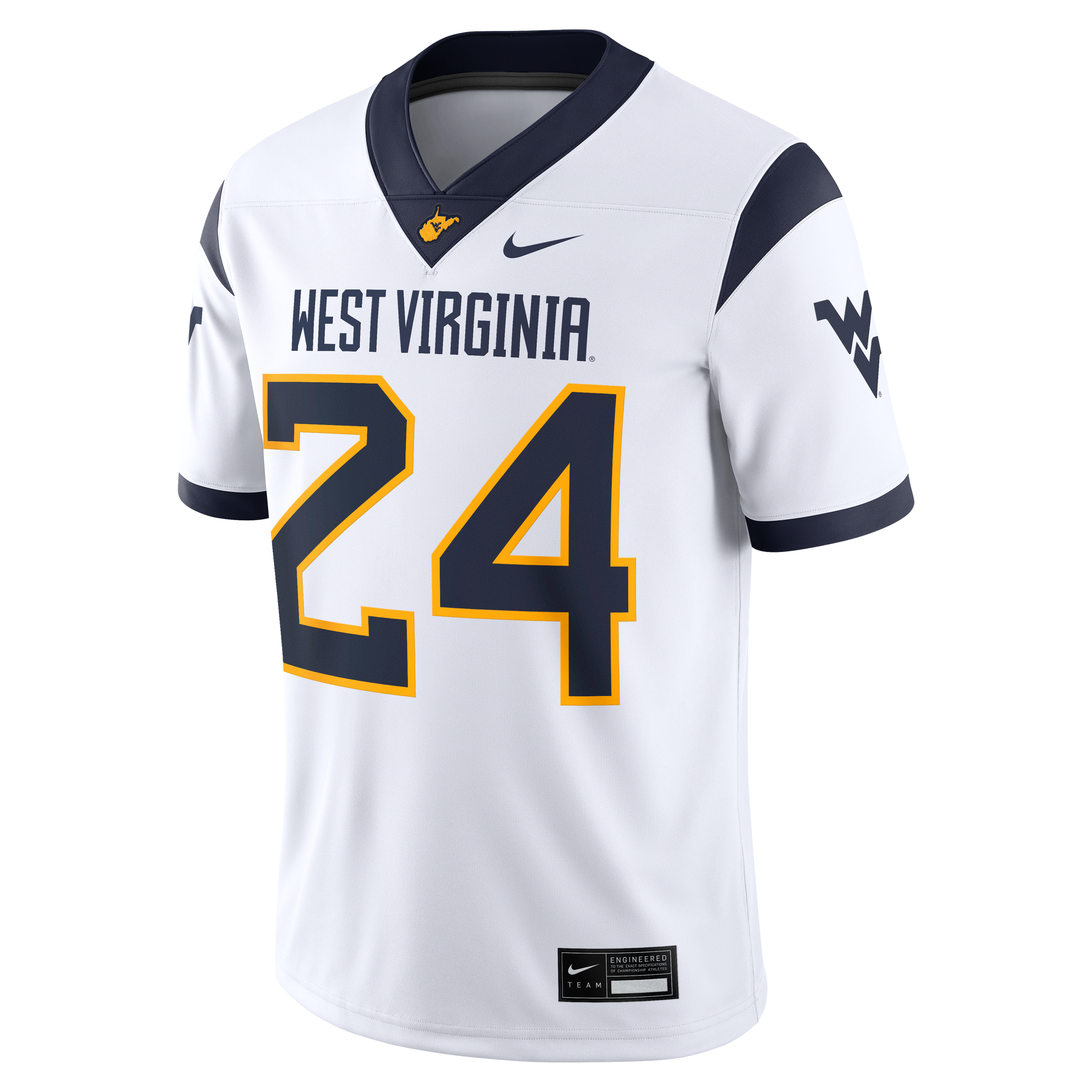 West Virginia Mountaineers Men's Nike Dri-FIT College Game Jersey