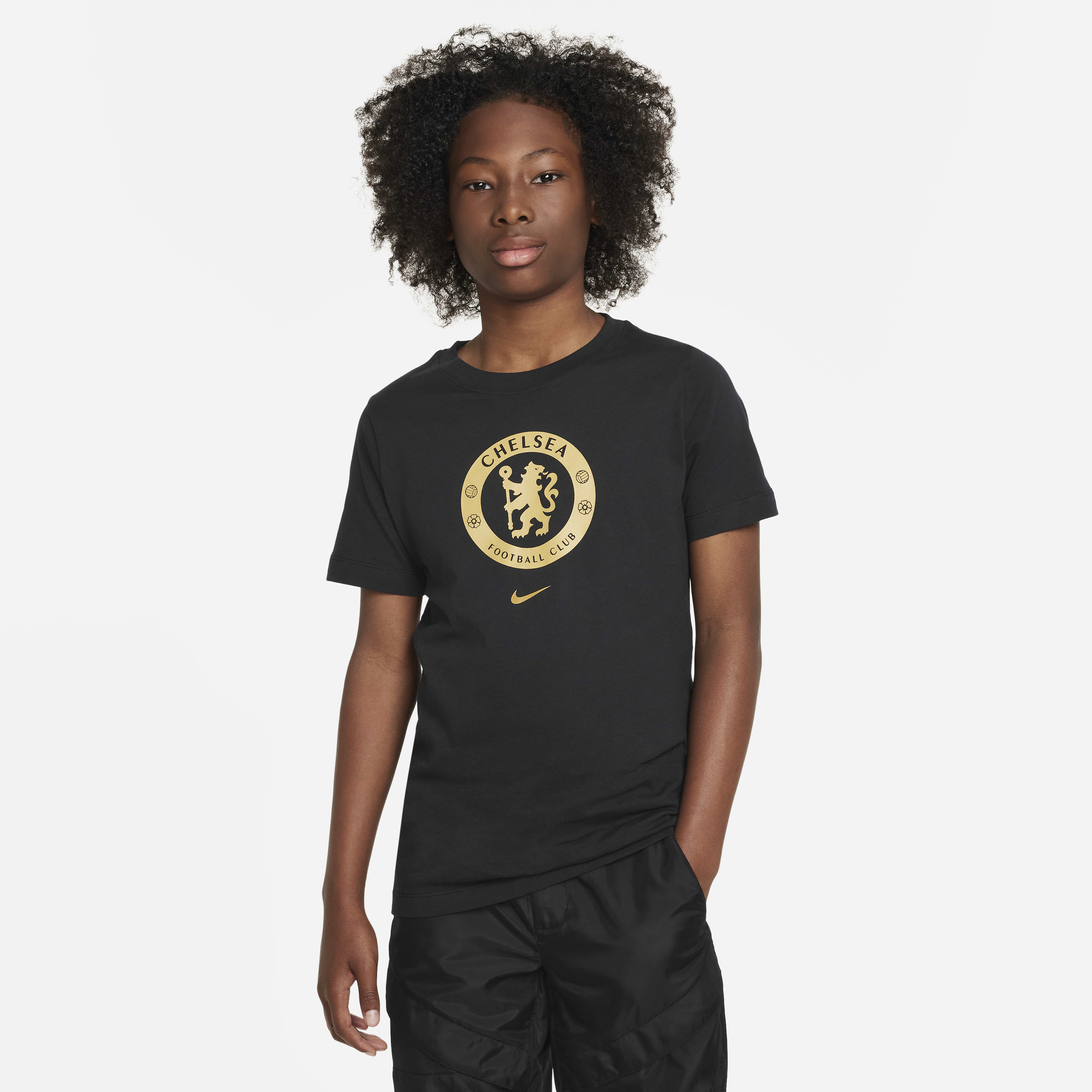 Chelsea FC Crest Big Kids' Nike T-Shirt