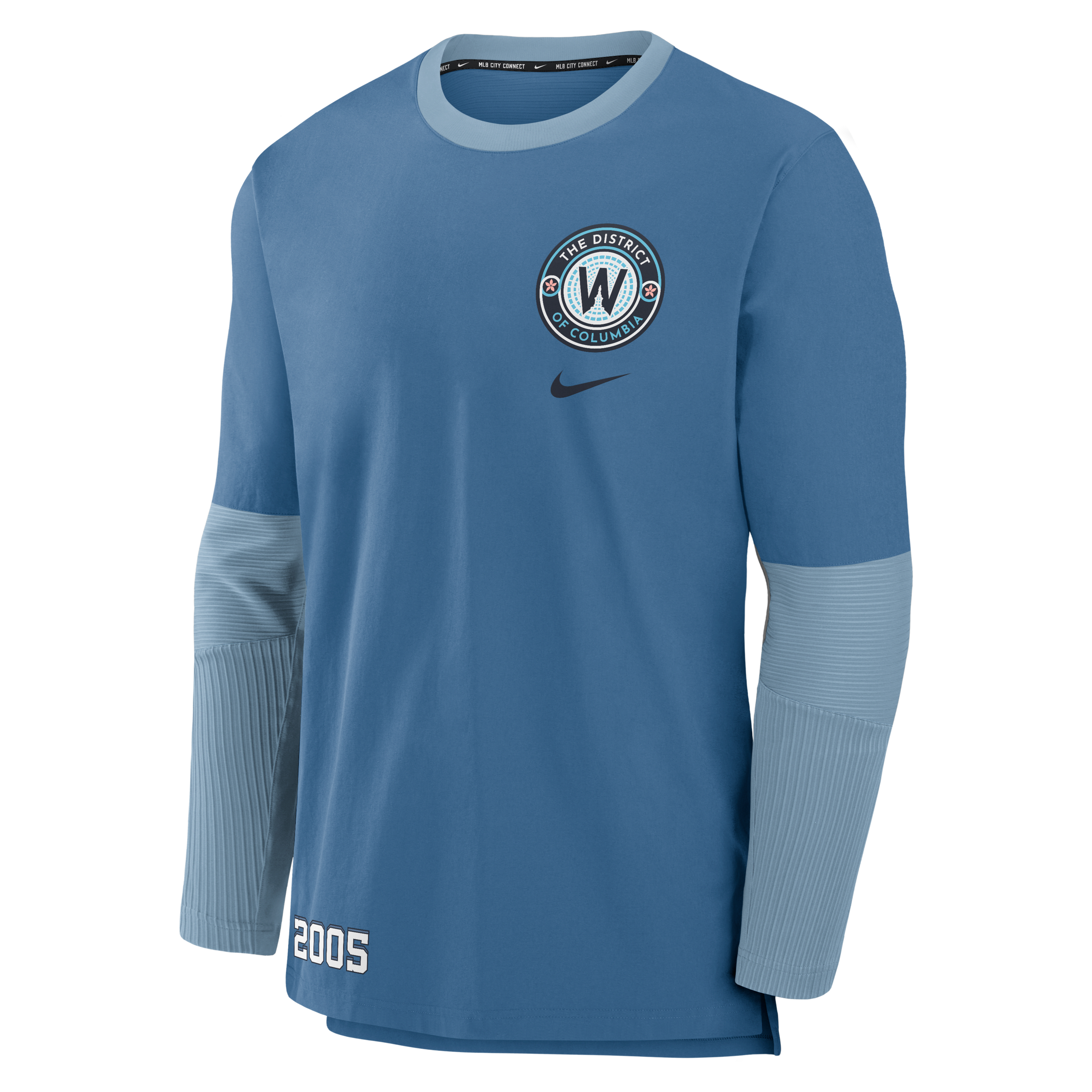 Washington Nationals Authentic Collection City Connect Player Men's Nike Dri-FIT MLB Pullover Jacket