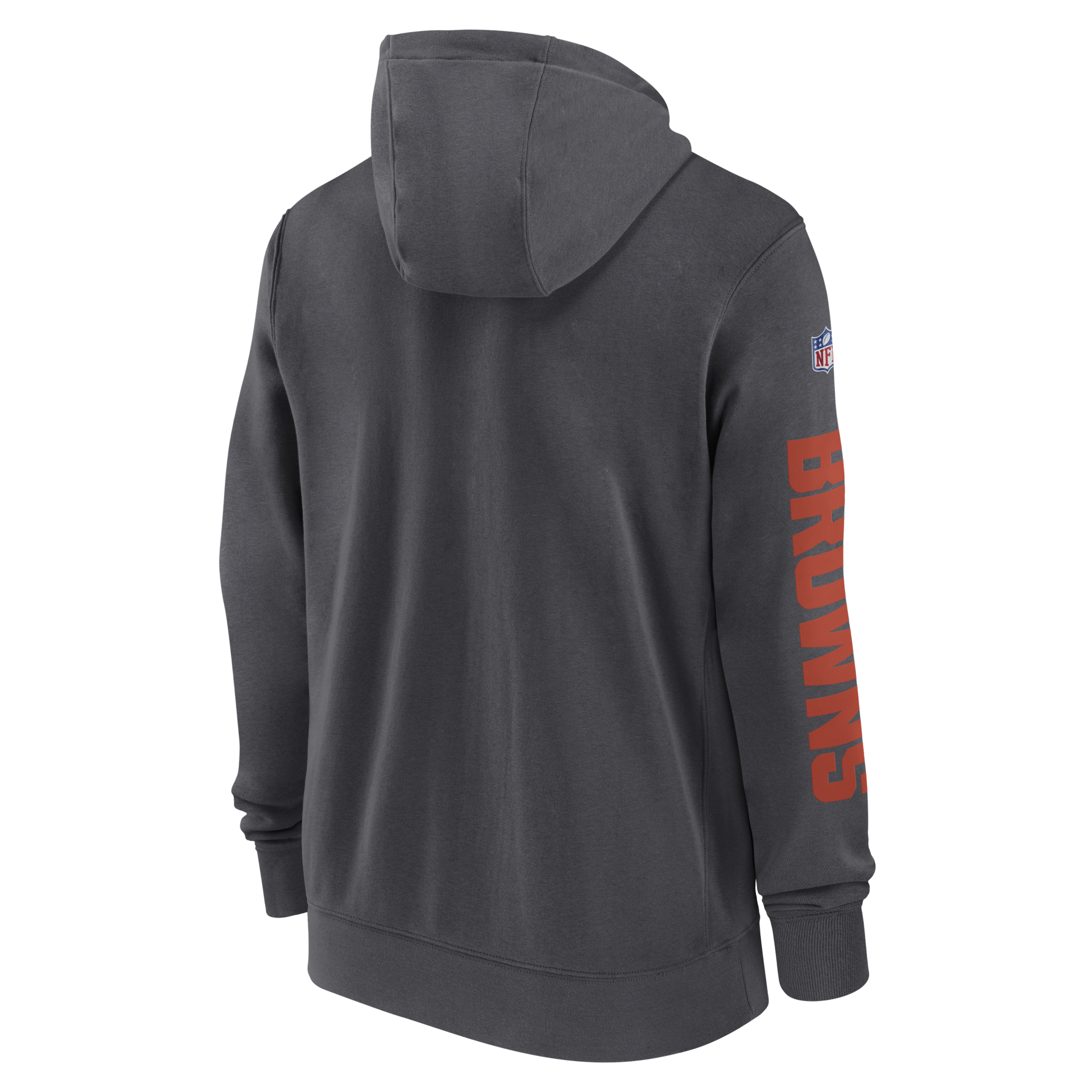 Cleveland Browns Sideline Team Issue Club Men's Nike Full Zip Hoodie