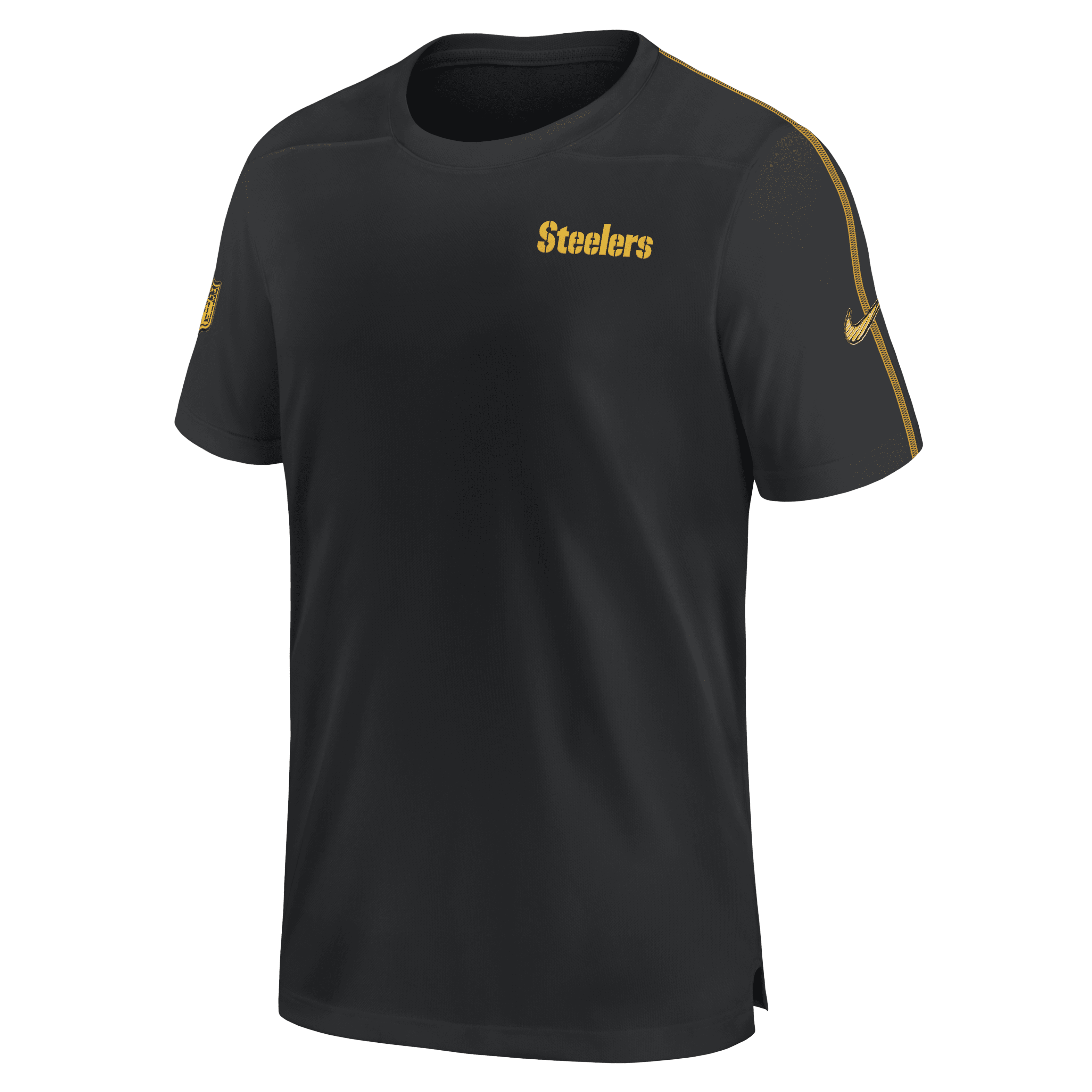 Pittsburgh Steelers Sideline Coach Men's Nike Dri-FIT NFL Top