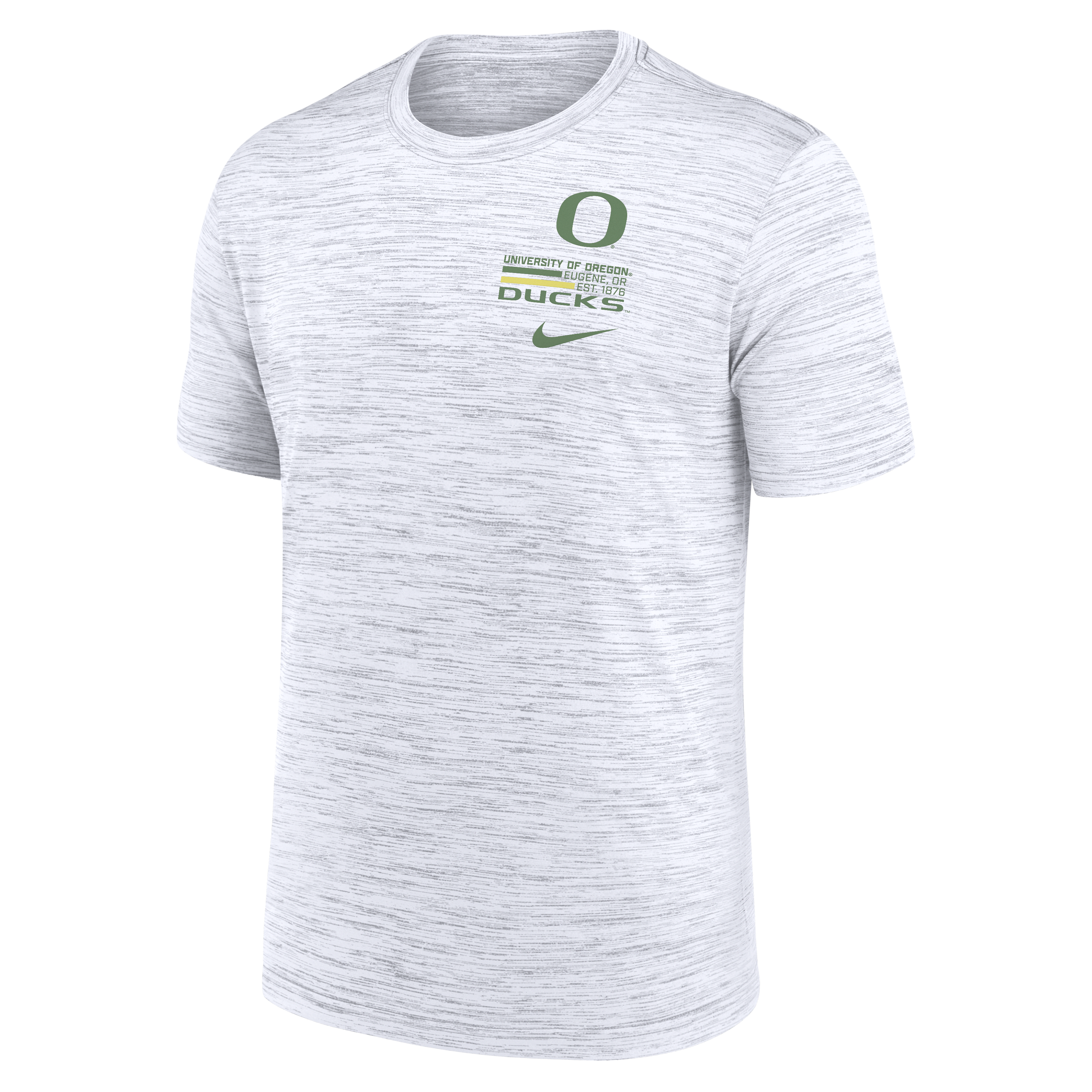 Oregon Campus Chest Stack Velocity Men's Nike Dri-FIT College T-Shirt