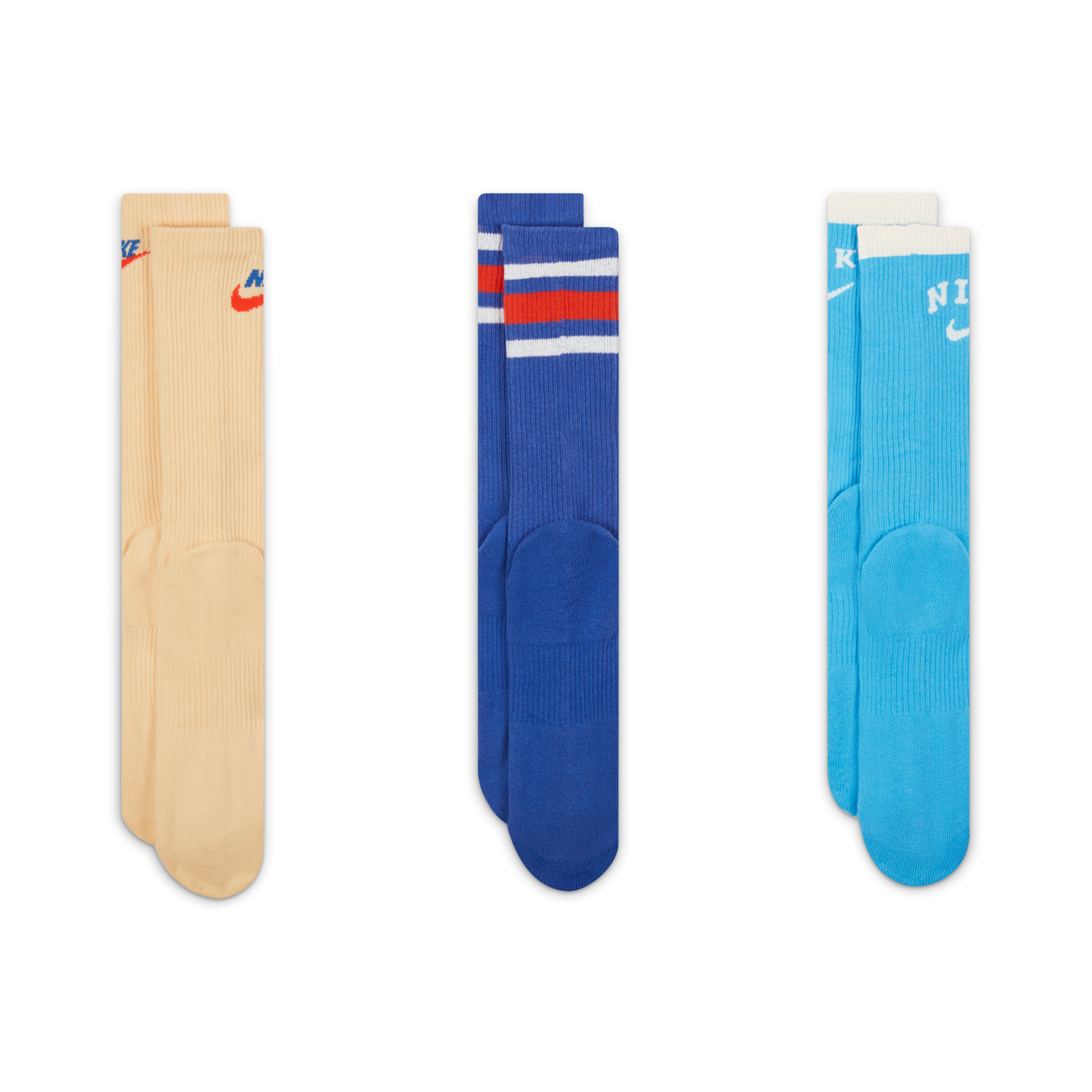 Nike Everyday Plus Cushioned Crew Socks (3 Pairs)