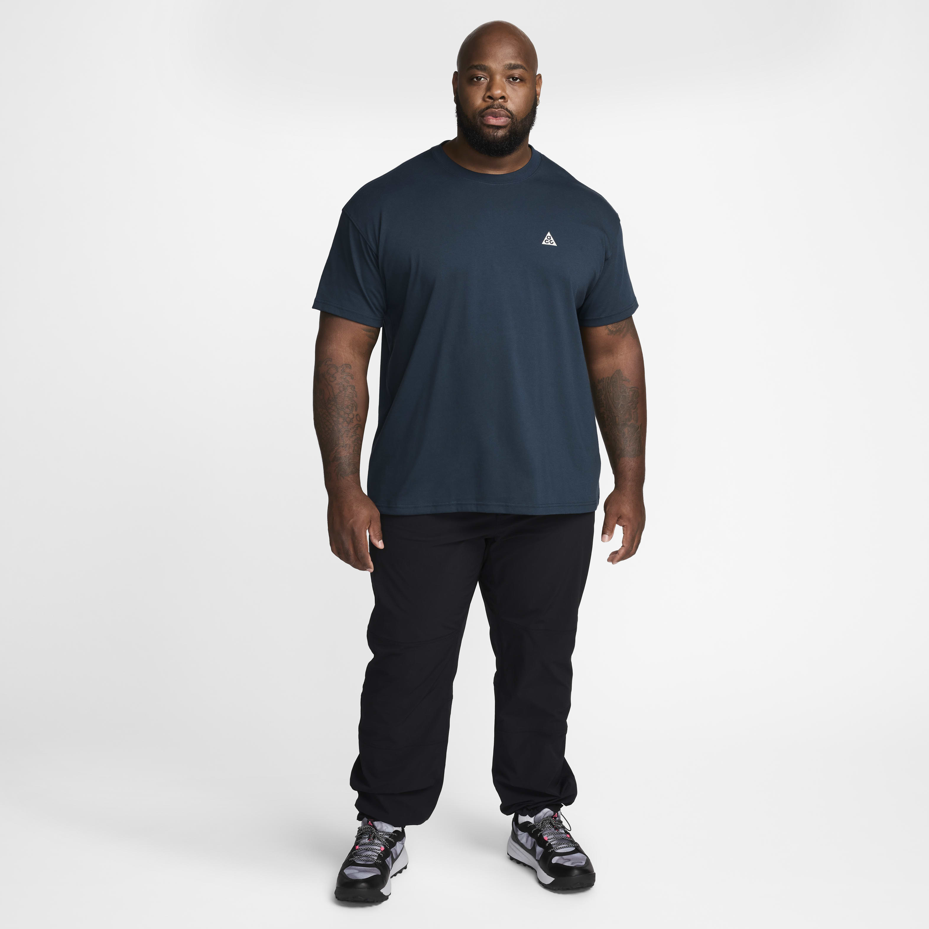 nike acg t shirt grey