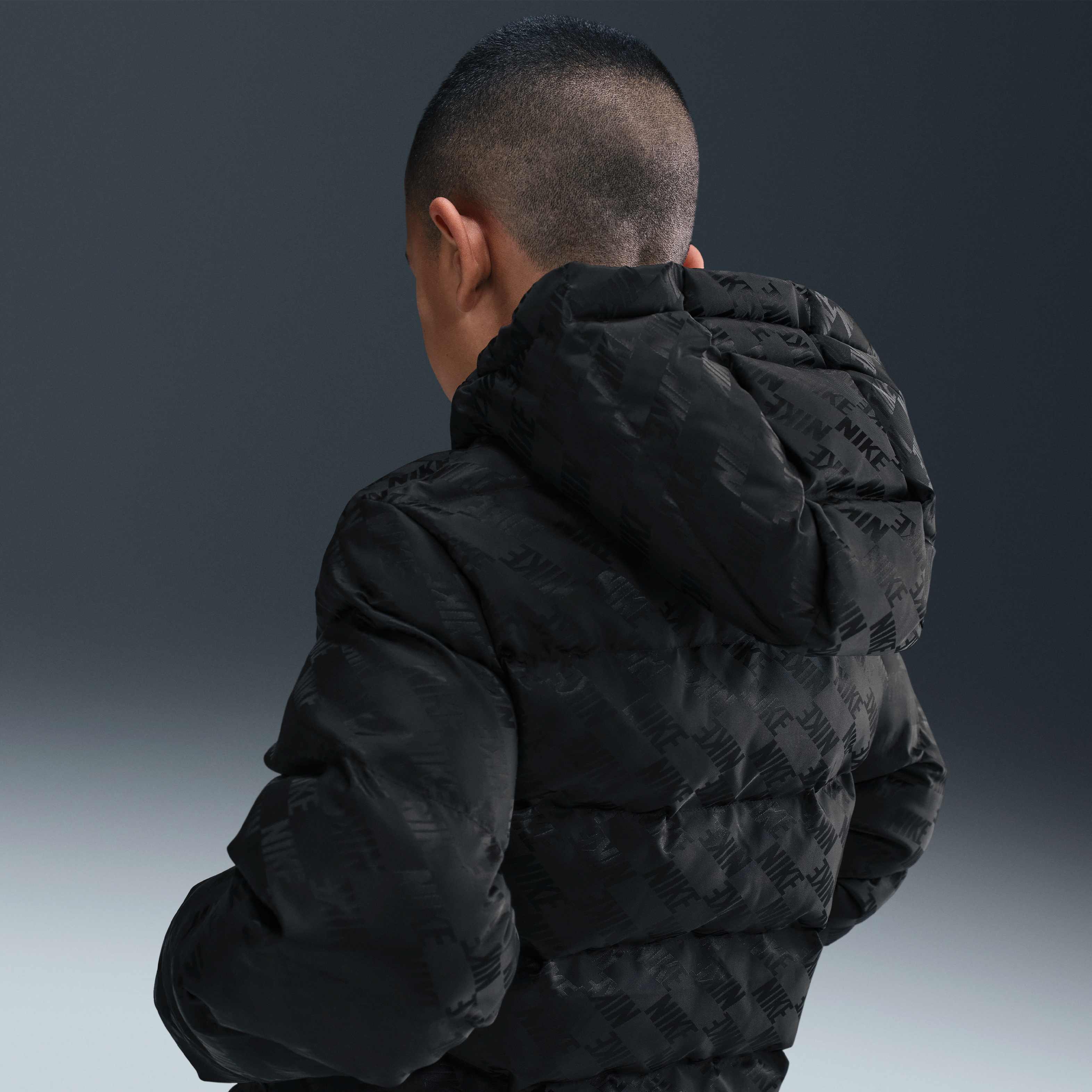 Nike Sportswear All Day Play Big Kids' Therma-FIT Loose-Fit Puffer Jacket