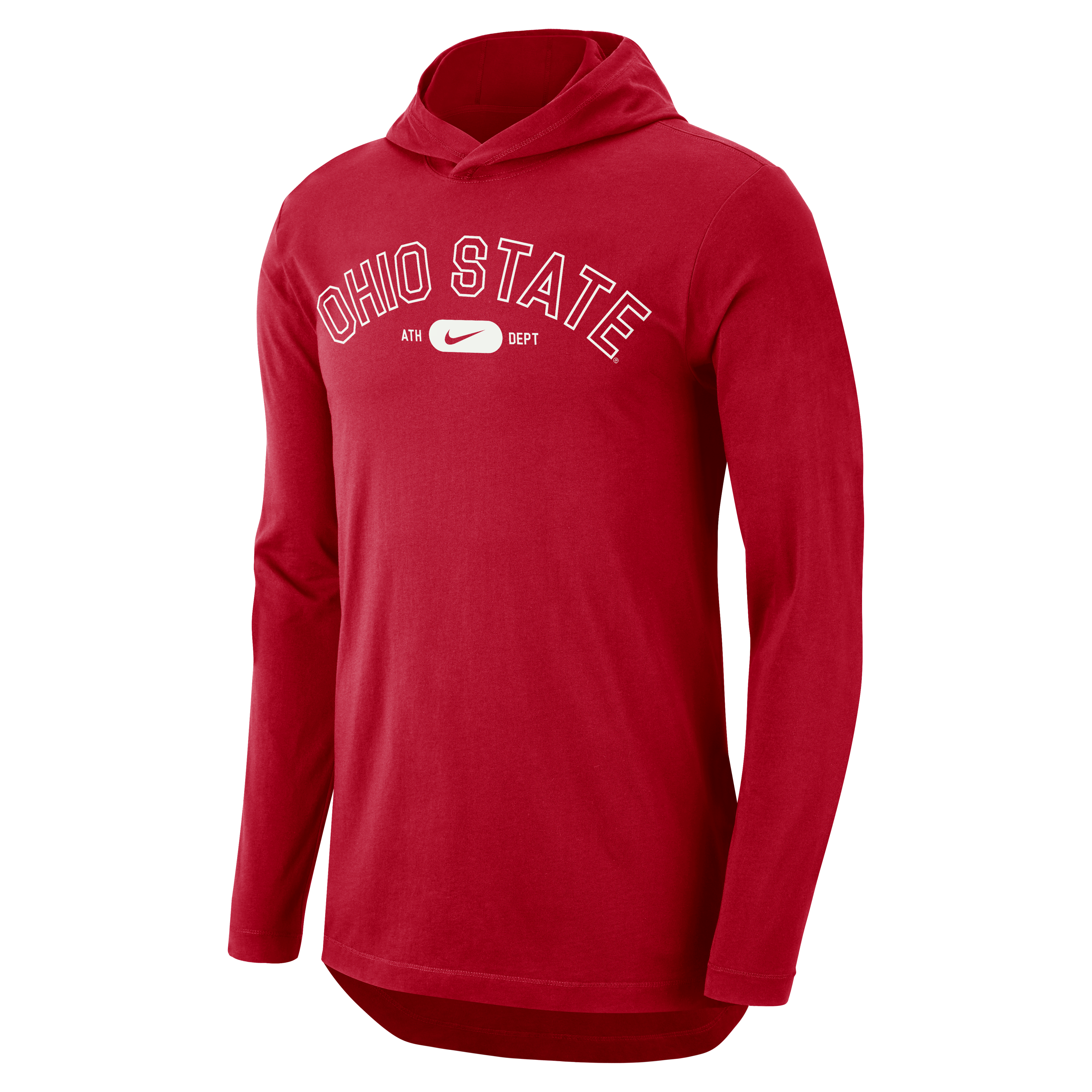 Ohio State Men's Nike Dri-FIT College Hooded T-Shirt