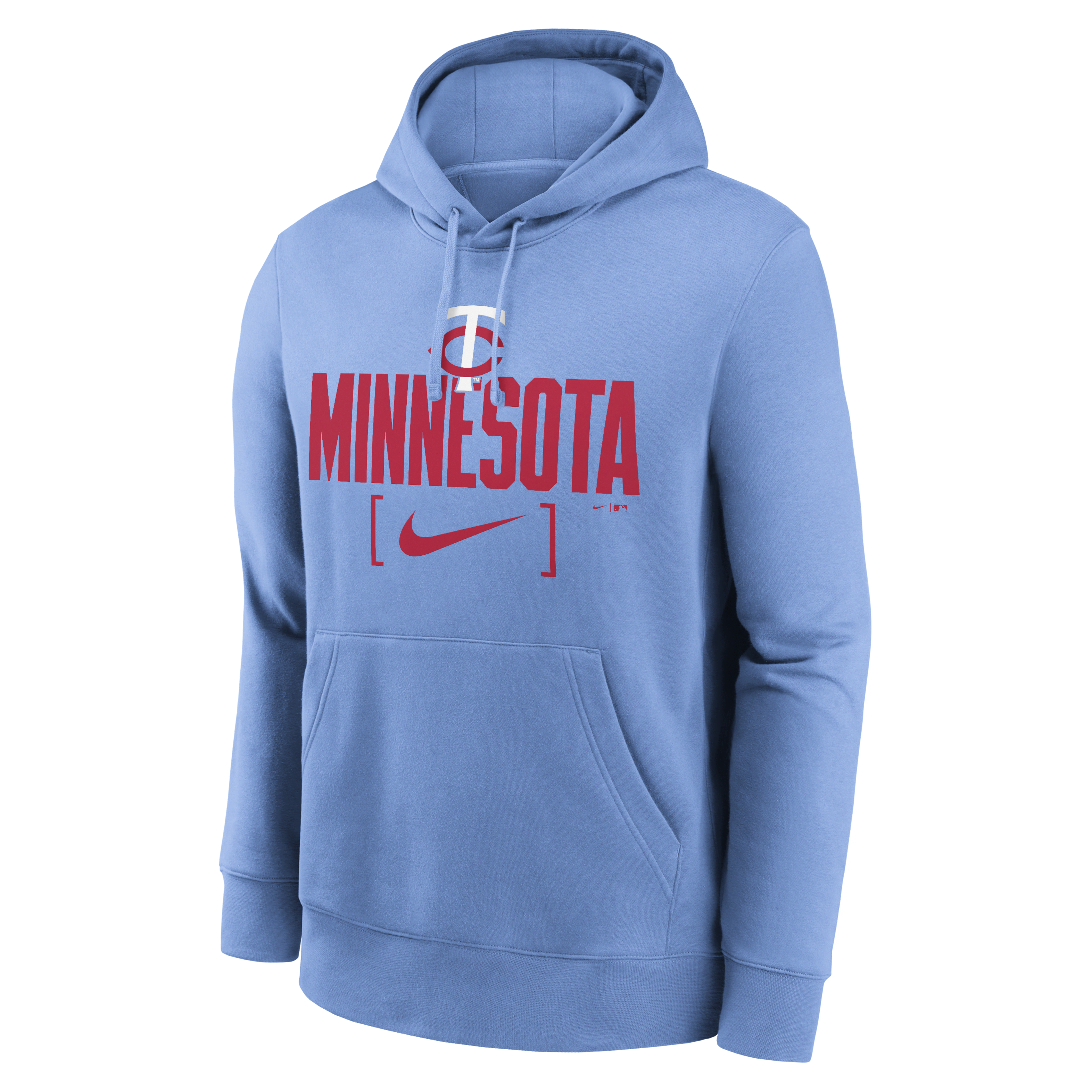 Minnesota Twins Club Slack Men's Nike MLB Pullover Hoodie
