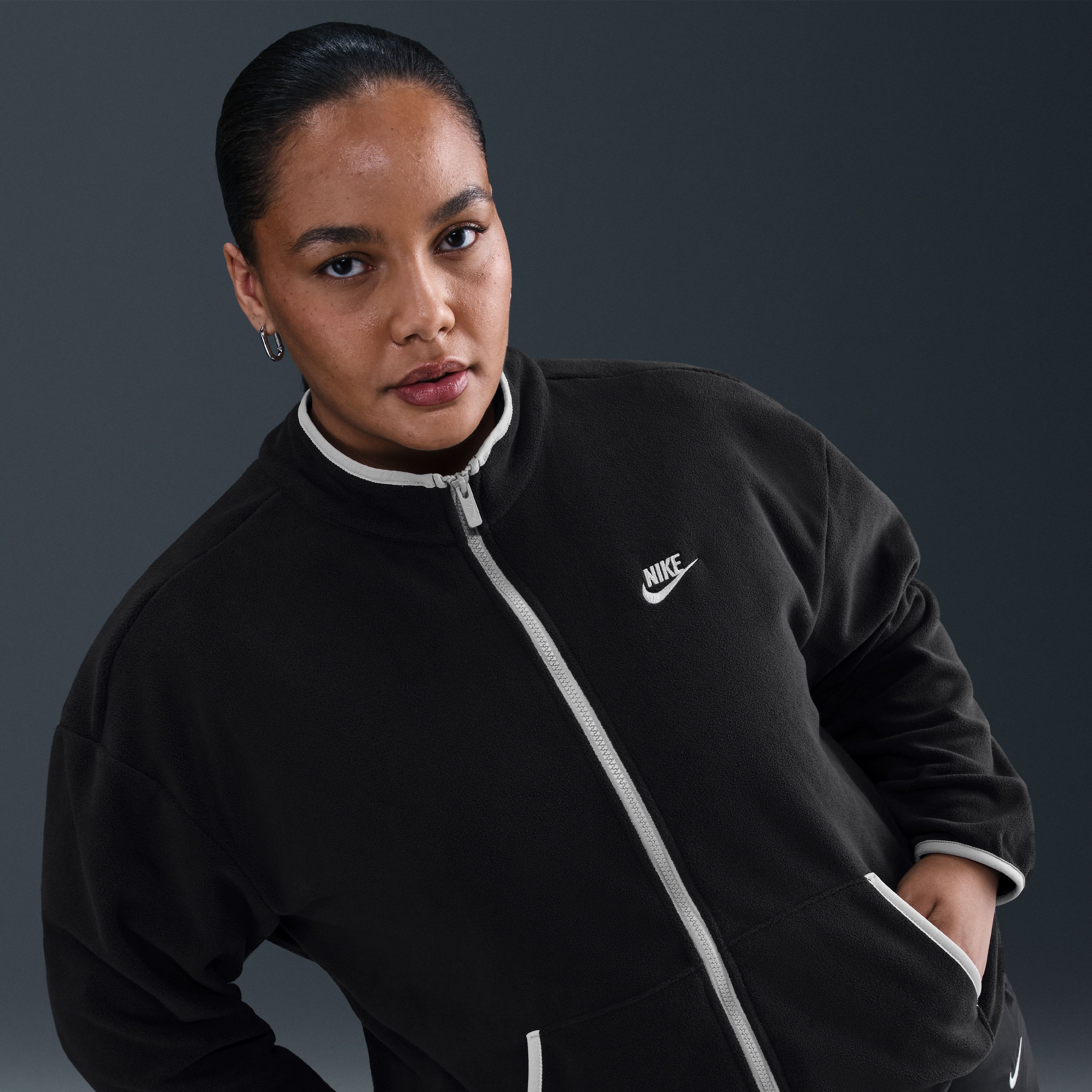 Nike Sportswear Club Fleece Women's Loose Cozy Track Jacket