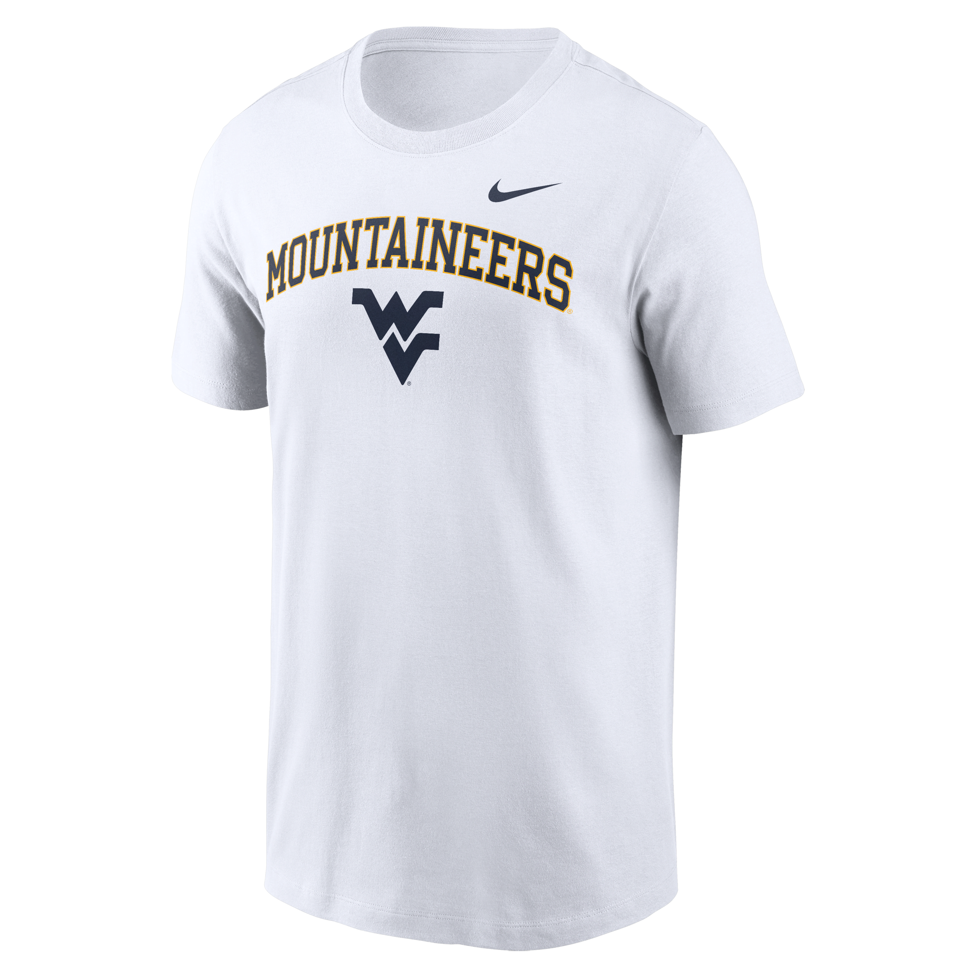 West Virginia Mountaineers Primetime Wordmark Men's Nike College T-Shirt