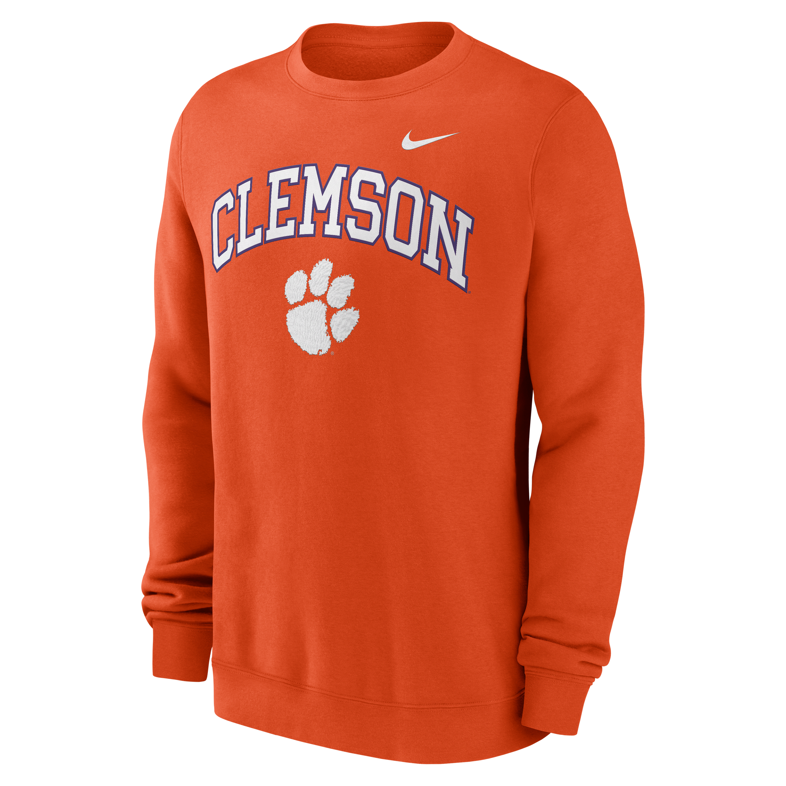 Clemson Arch Men's Nike College Pullover Crew