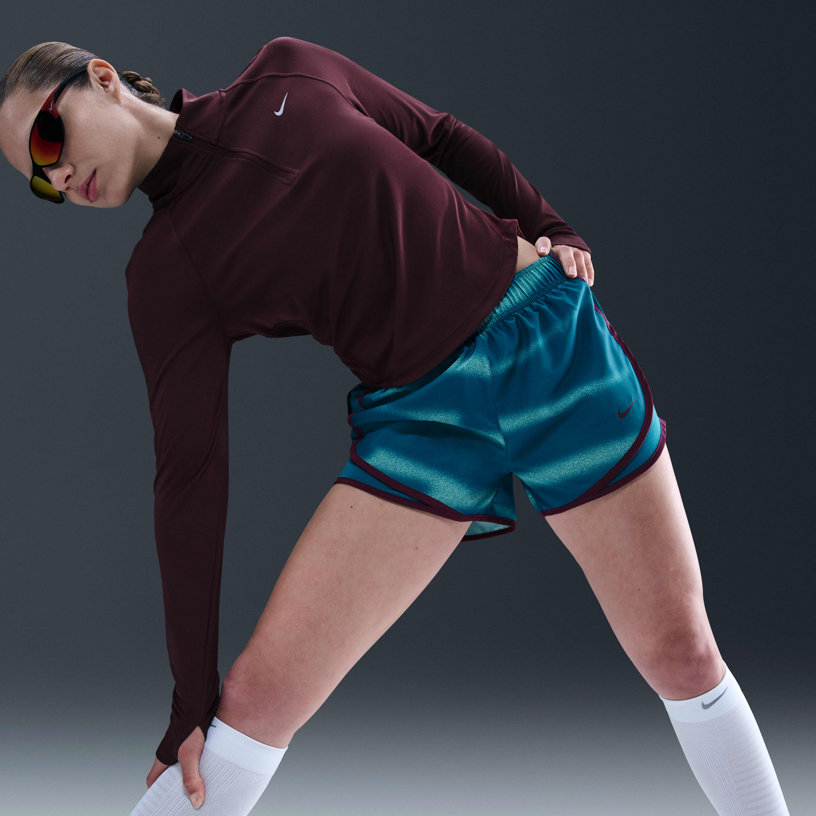 Nike Tempo Women's Dri-FIT Mid-Rise Brief-Lined Running Shorts